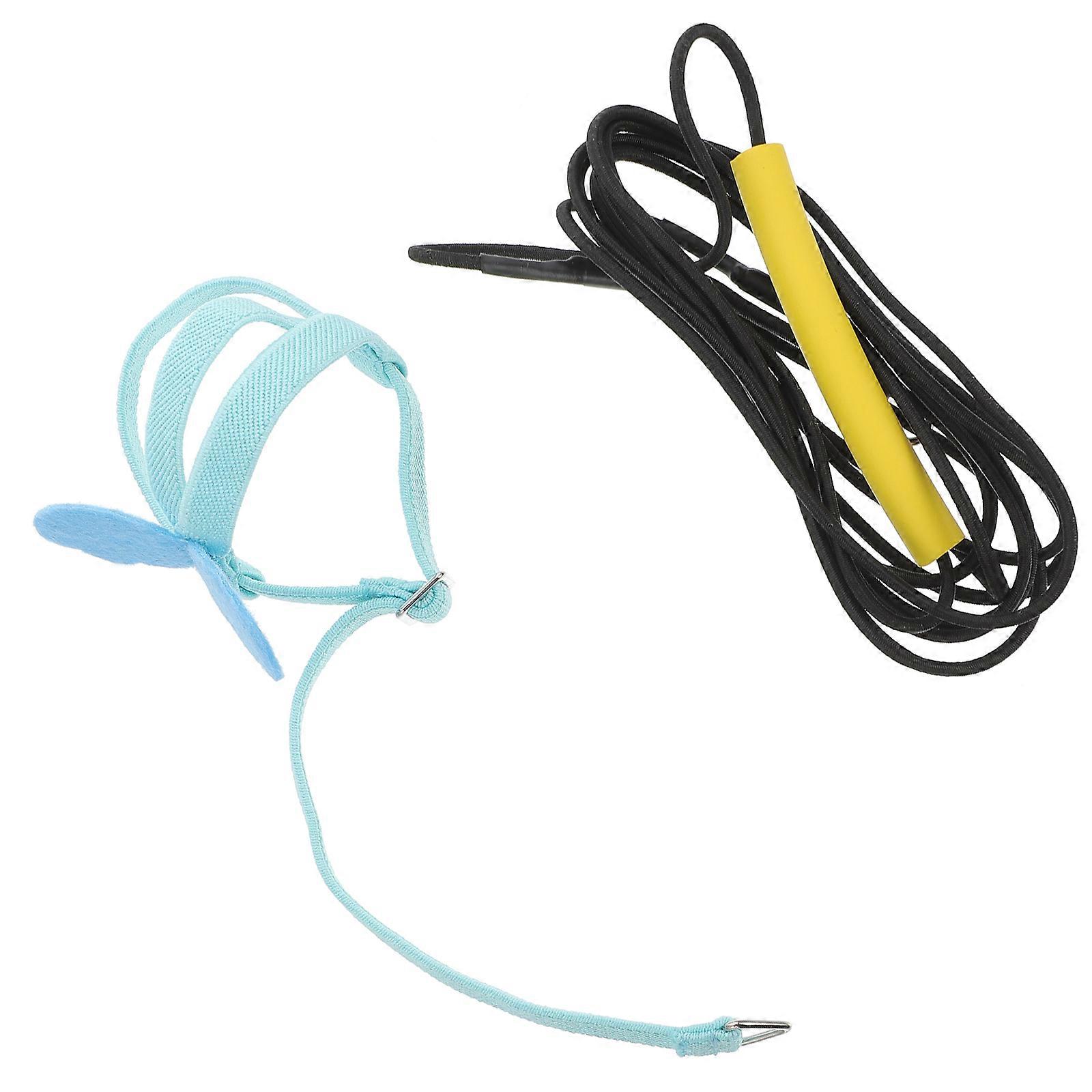 1pc Adjustable Bird Harness Leash Pulling Rope for Training