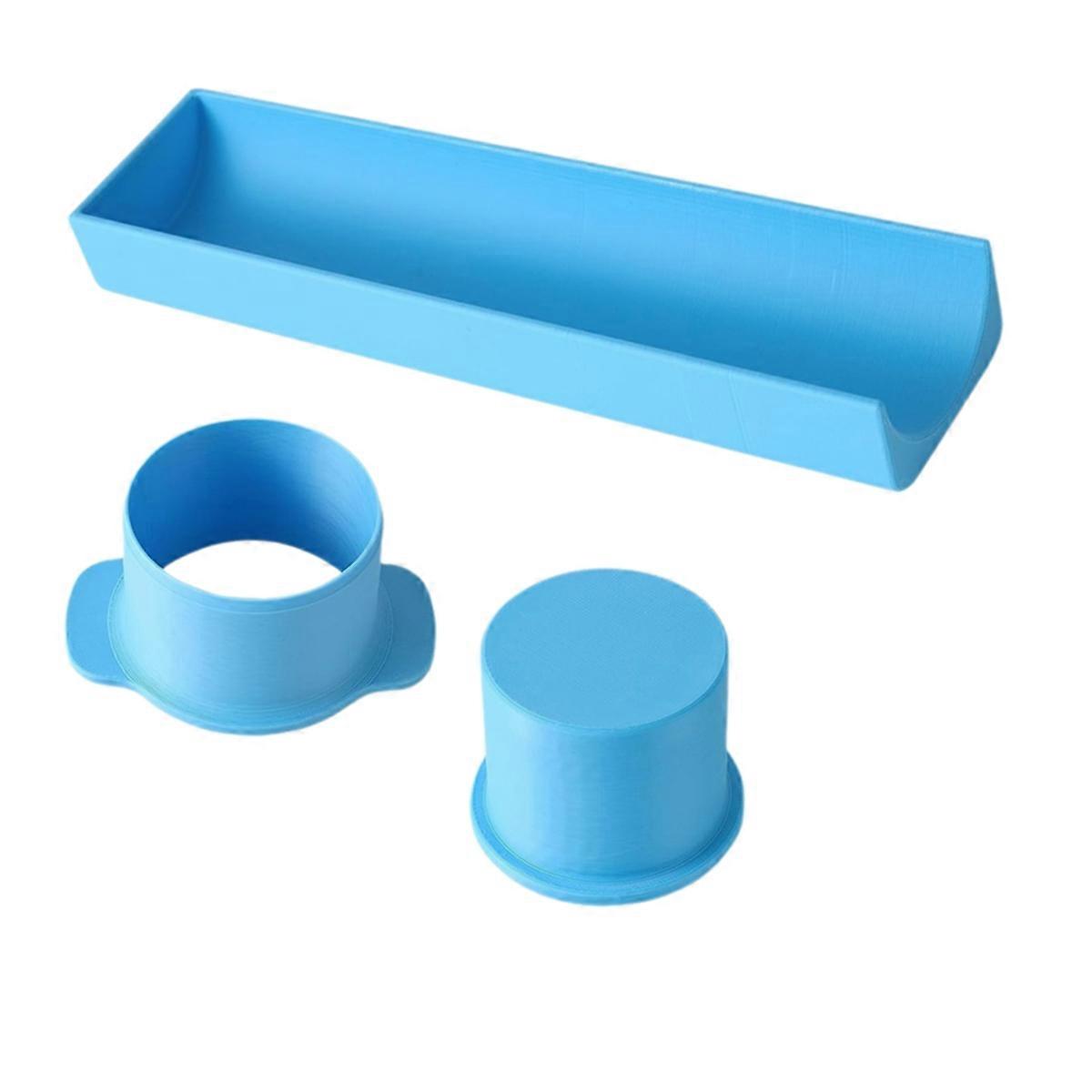 Round Cake Mold with 9-Inch Tray, 3D Printed Cake Cutter