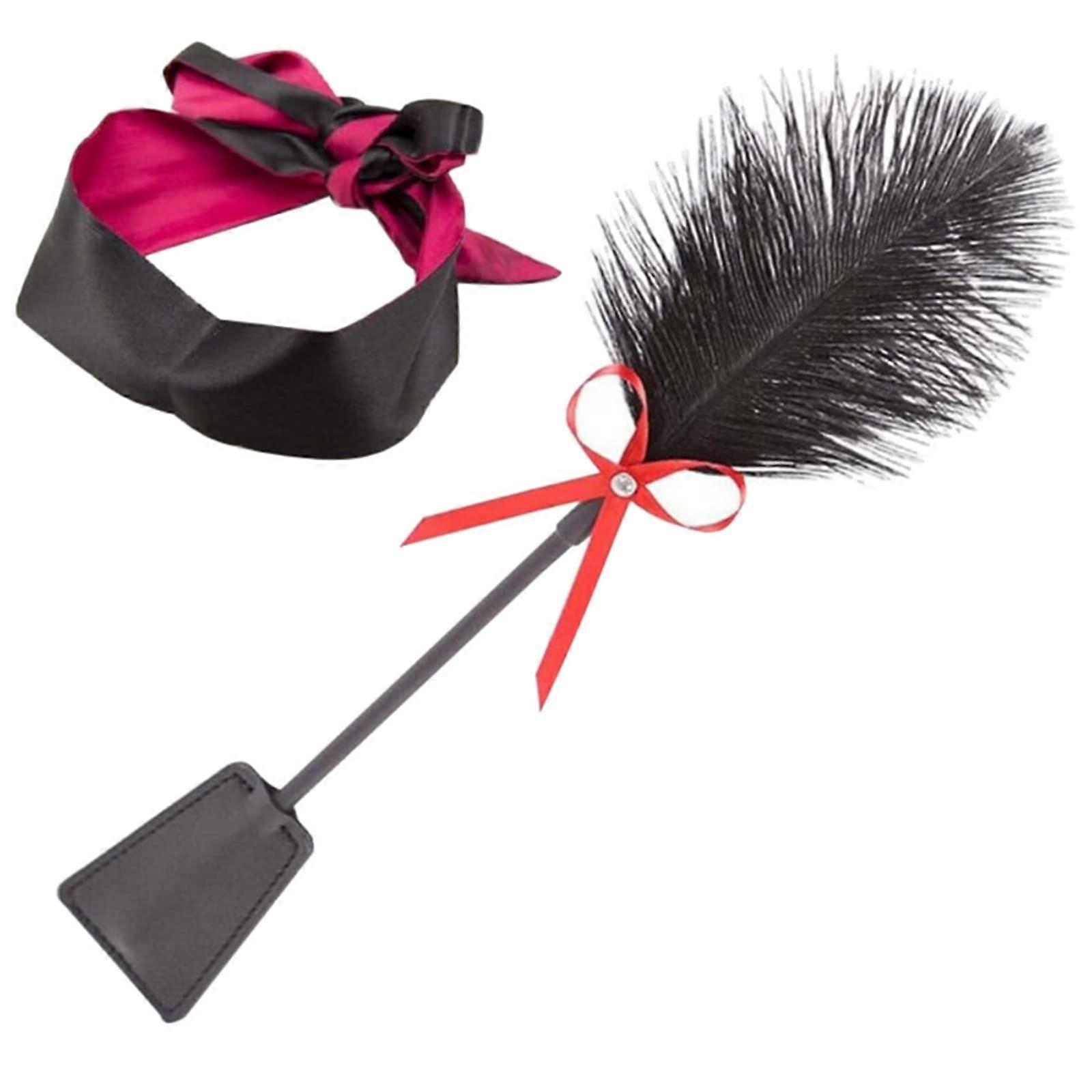 Erotic Feather Pat with Bow Tease Feather Pat for Easter Bunny - Unit Size, Soft Material, Colorful Design
