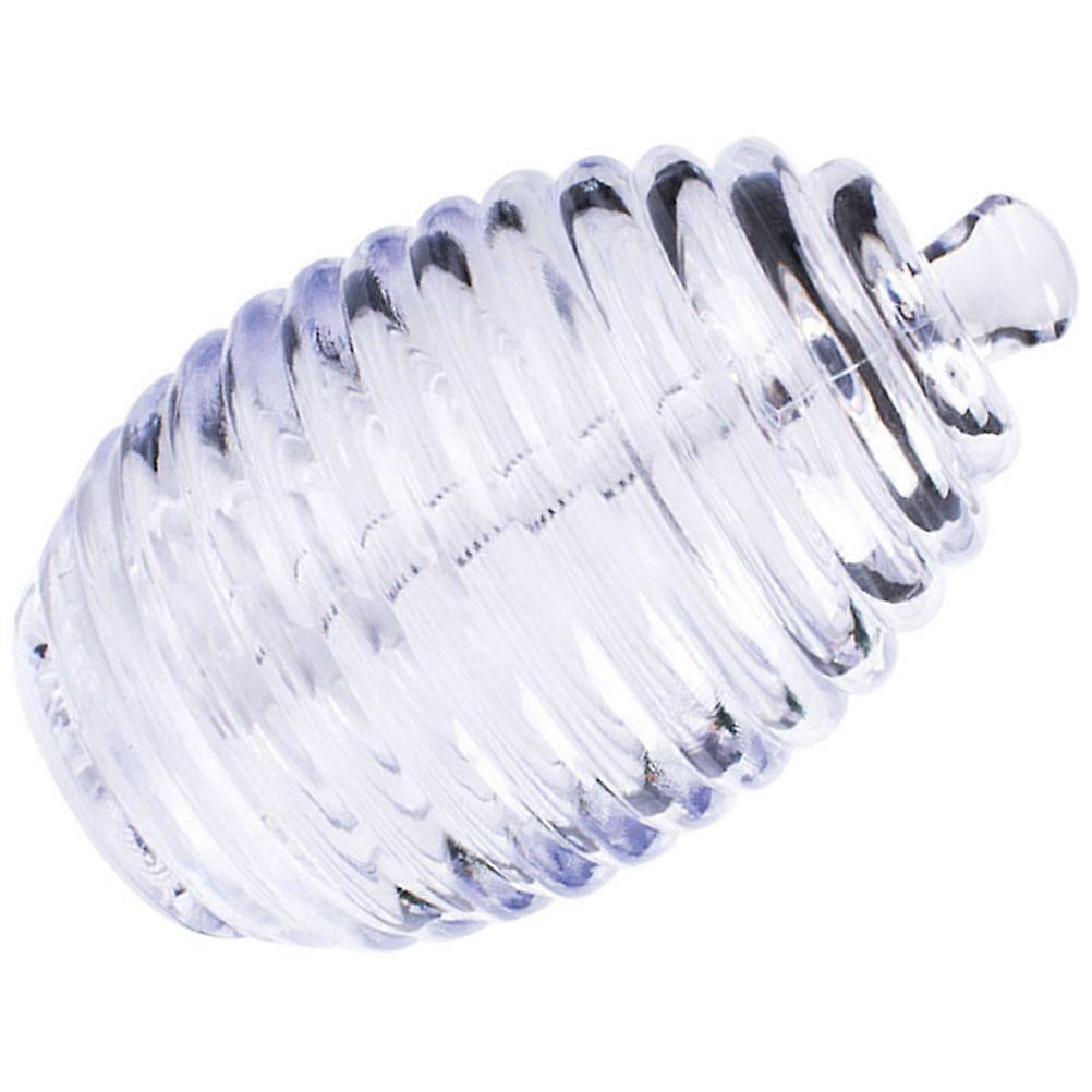 Honey Dispensing Container Kitchen Gadget Transparent Jar 1Set