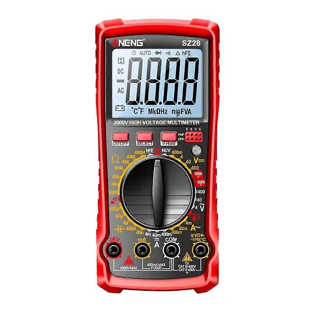 ANENG 2000V High Voltage High Precision Photovoltaic Digital Multimeter