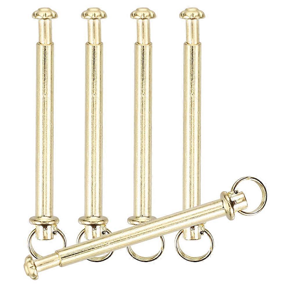 5 Sets Handheld Fan Shaft Rivets & Nuts Repair Kit for Folding Fan Accessories – Durable Lightweight Metal Fasteners for DIY Crafting & Fan
