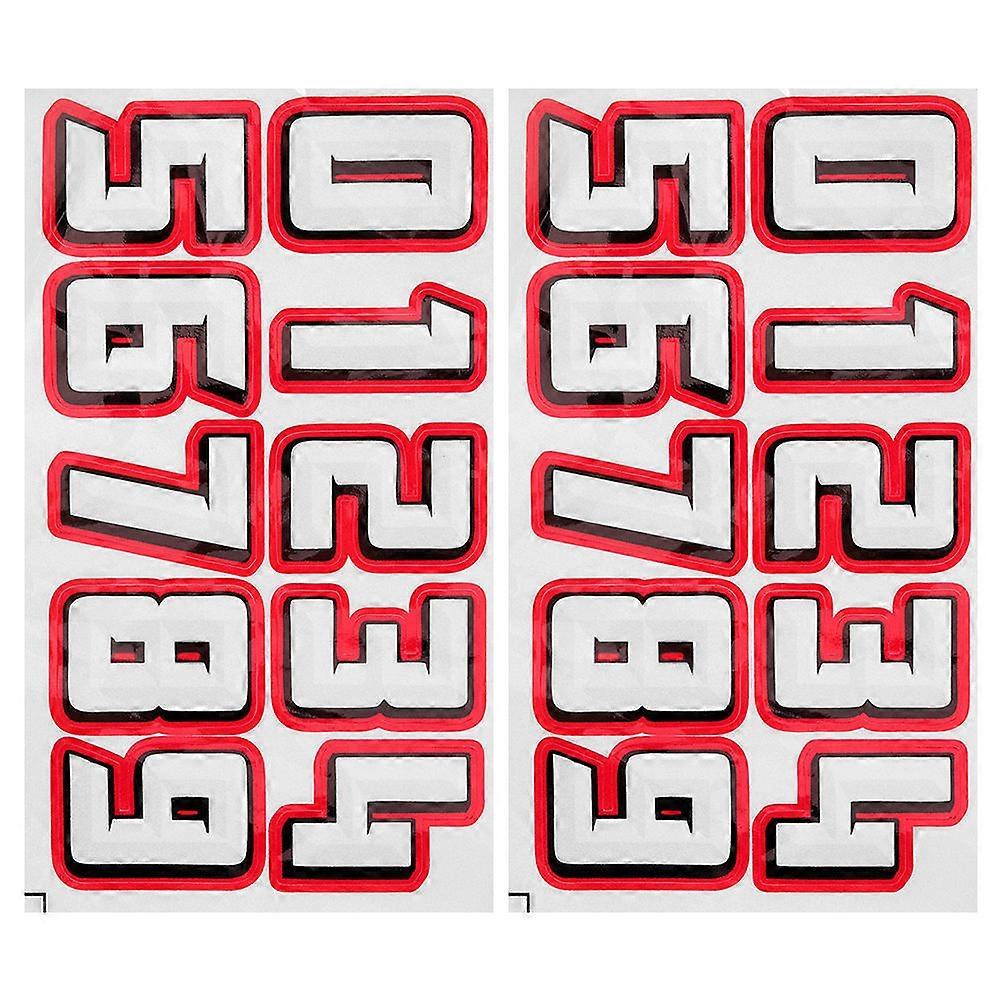 It sounds like you're referring to a product listing or description for **number stickers for sports **, commonly used like **football (American