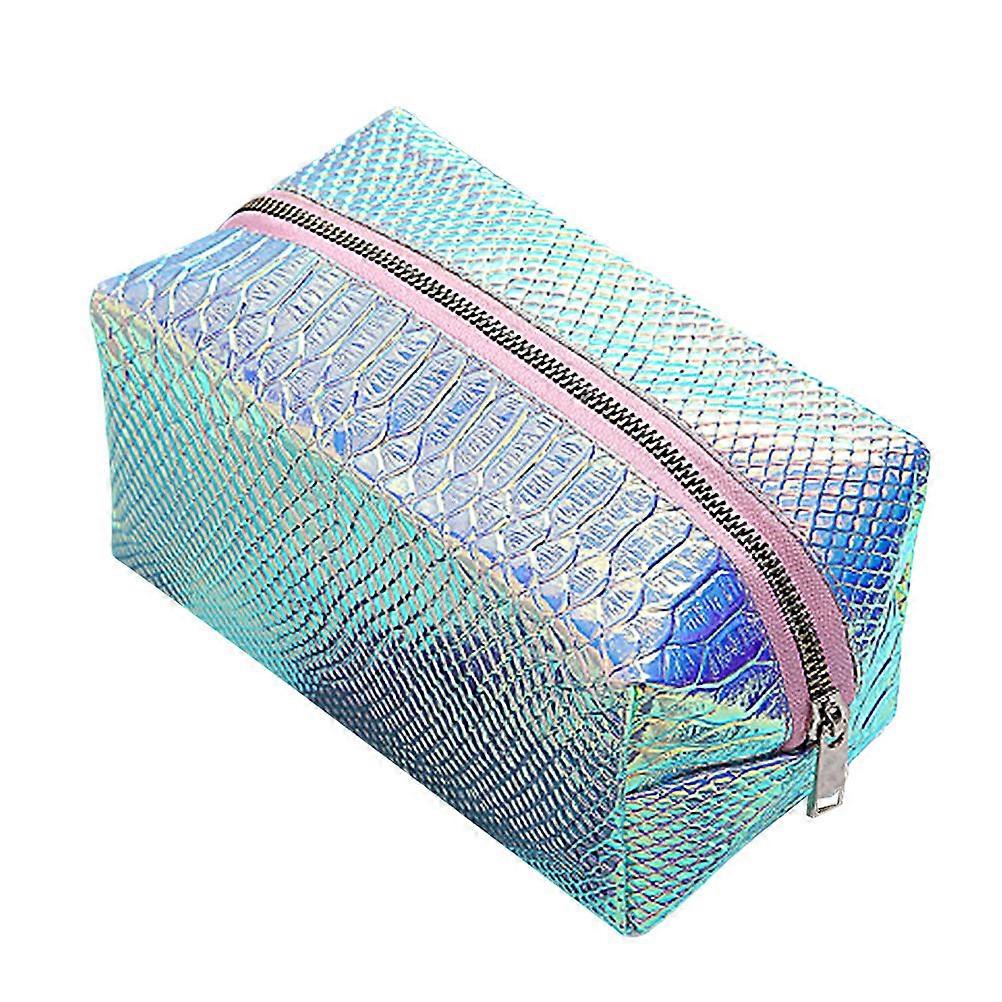 Makeup Brush Storage Bag Material Strong Zipper For Travel 19 x 11 x 10 Cm 1Pcs
