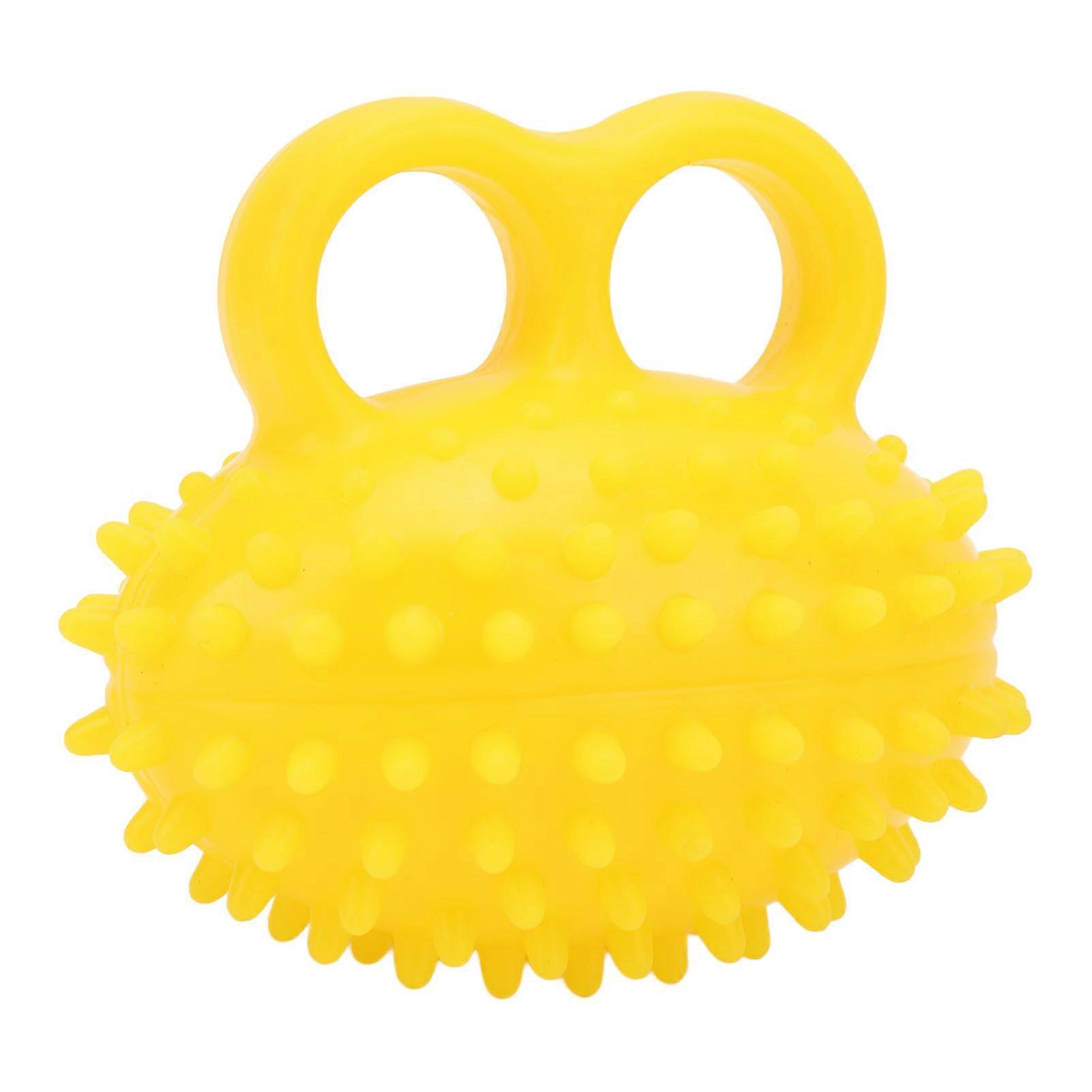 Finger Ball Exerciser with 2 Fingers String Ergonomic Soft Flexible Hand Strengthener Squeeze Ball for Hand Exercise