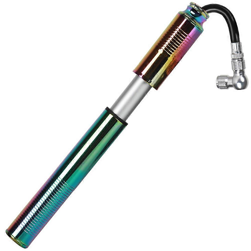 Manual Tire Pump for Bike with Aluminum Alloy Material Portable and Colorful Design 1 Set