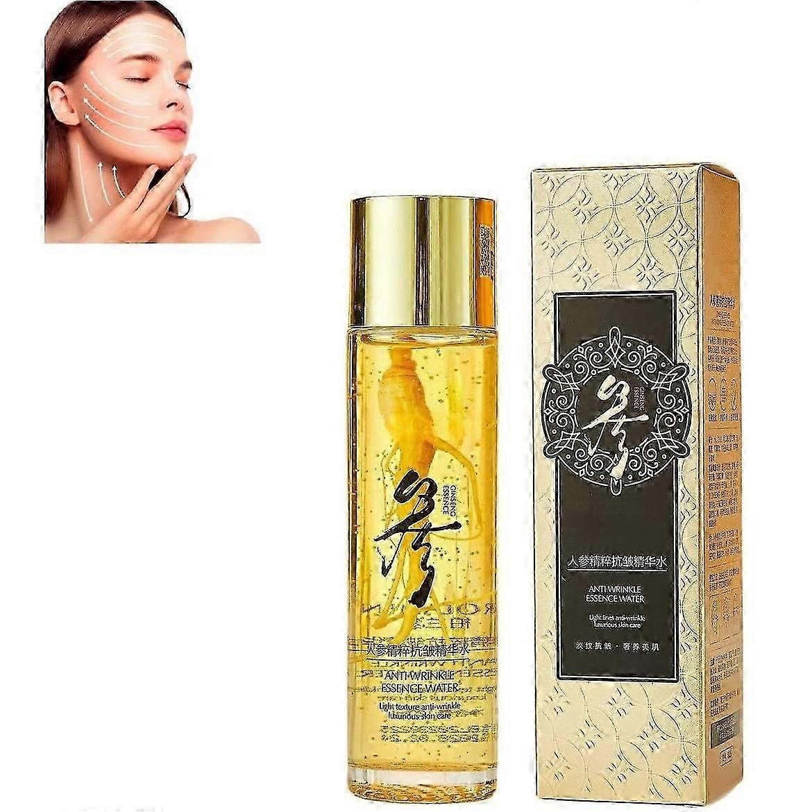Ginseng Gold Polypeptide Anti-Aging Essence, Ginseng Extract Anti-Wrinkle Essence, Firming Saggy Skin and Softening Fine Lines