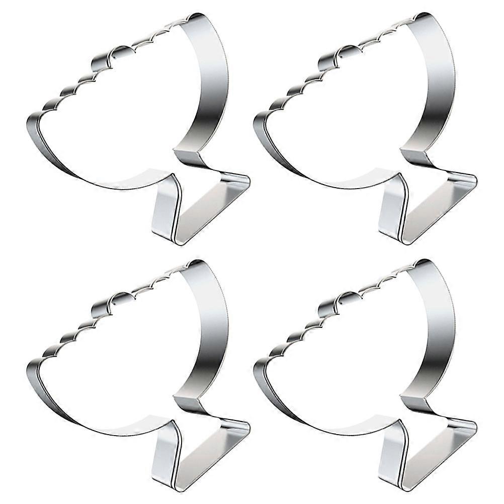 Hanukkah Cookie Cutter Made of Stainless Steel for Baking Use 4pcs