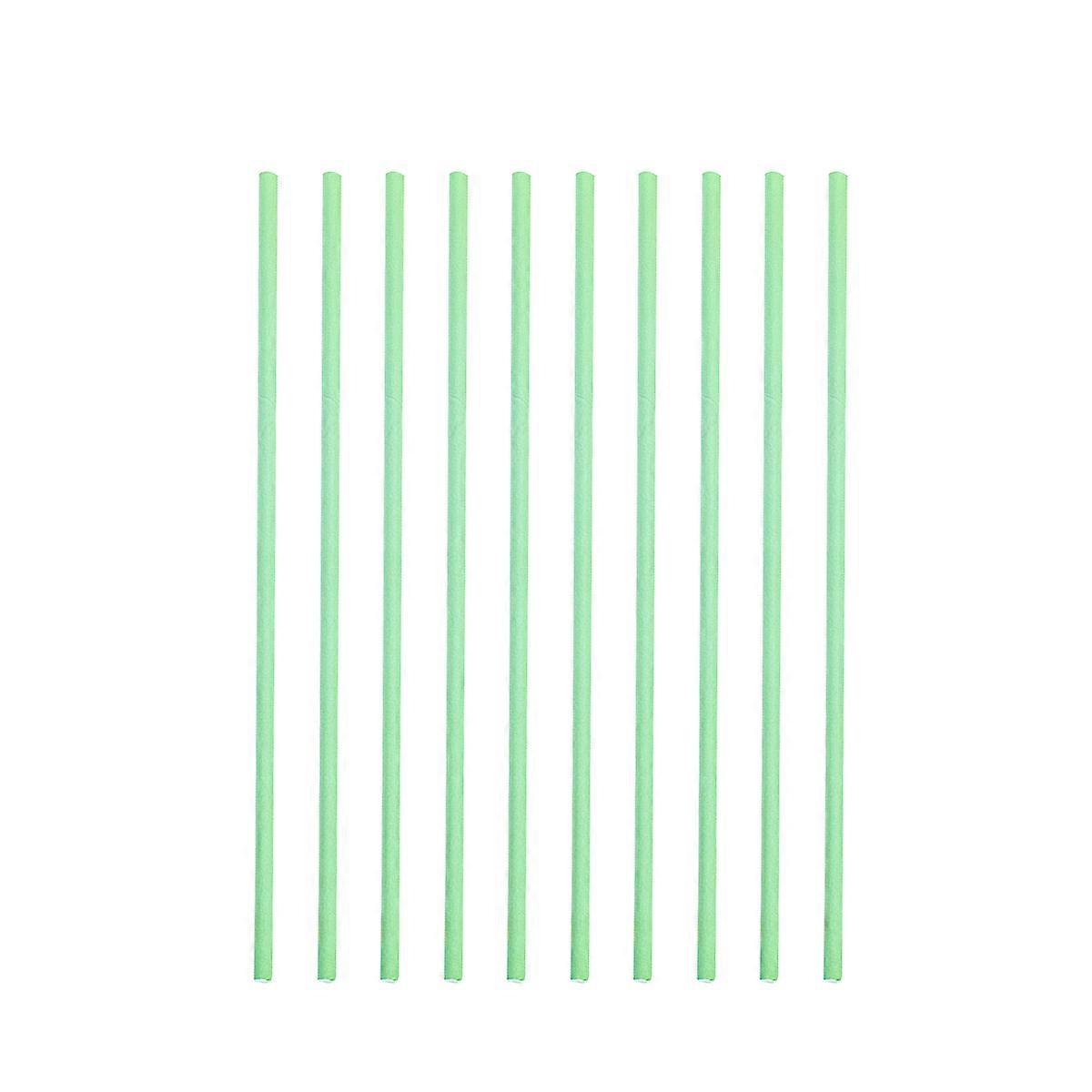 Craft Supplies for Kids Lollipop Paper Sticks Baking Tool Chocolate Candy Stick Green 2 Packs of 200PCS