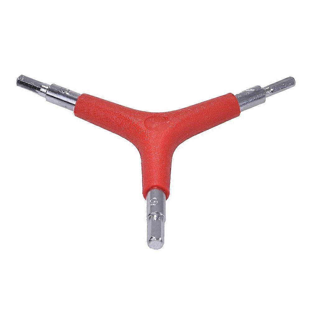 Inner Allen Wrench Red Internal Hex Key For Hex Socket Bolts