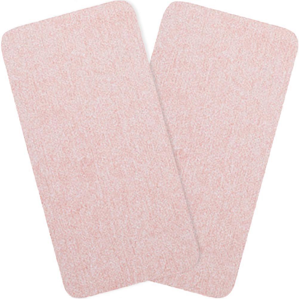 Pink Absorbent Mats for Bathroom Countertop with Strong Water Absorption and Slip Resistance Synthetic Material
