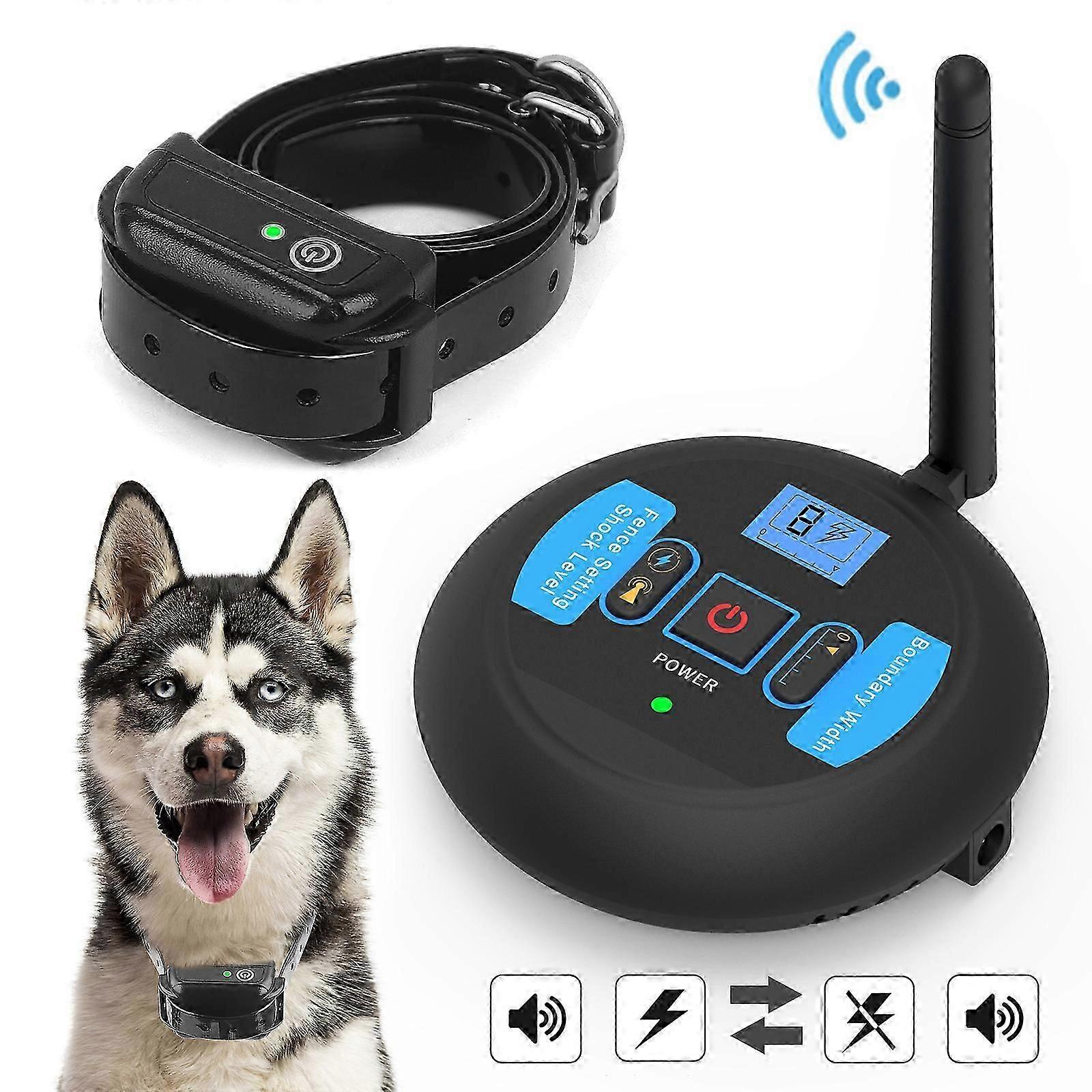 Sistema di recinzione elettronica wireless per cani, sistema di recinzione di confine per animali domestici invisibile
