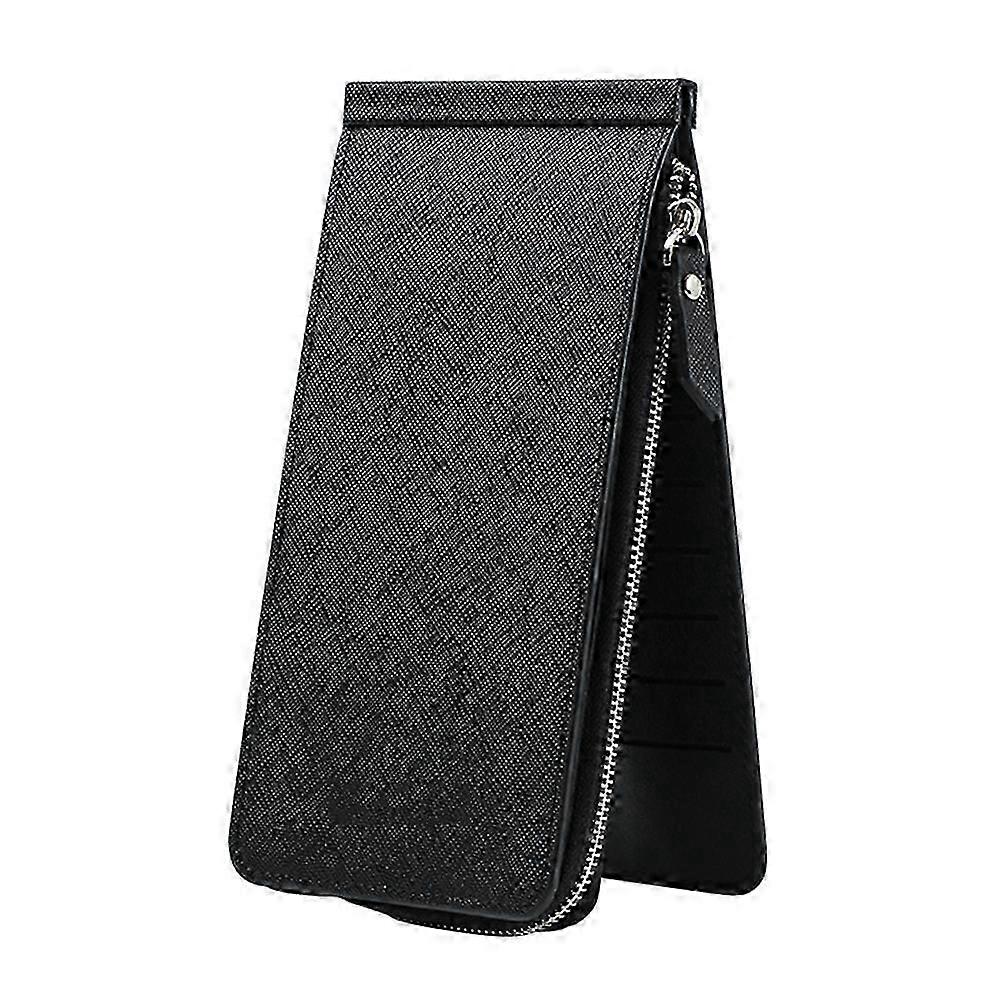 Thin Multi-Card Money Clip Large Capacity Design for Shopping