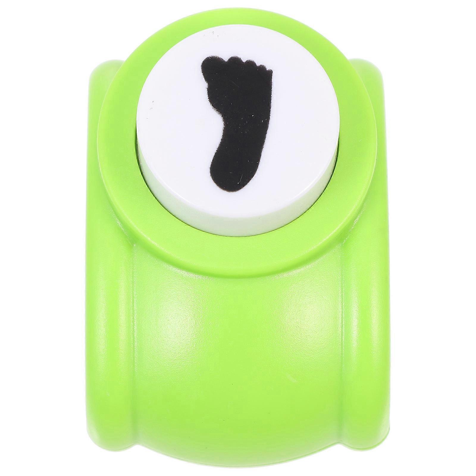 Creative DIY Paper Punch for Crafts Scrapbooking Multi Color Plastic Portable Lightweight Design 1.5 inch
