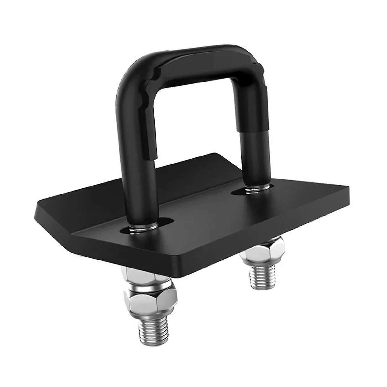 Trailer Damper UBolt Performance Universal AntiRattle Stabilizer Trailer Hitch Tightener Locking Tow Clamp, Strong Towing Force (Black)