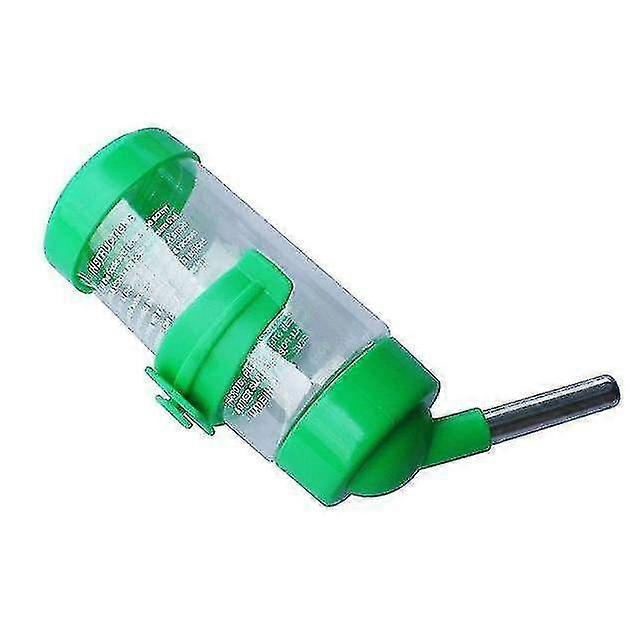 80 ml zielony plastikowy dozownik wody dla zwierząt domowych - przenośna butelka do picia dla kotów i psów, idealna do podróży i użytku na zewnątrz
