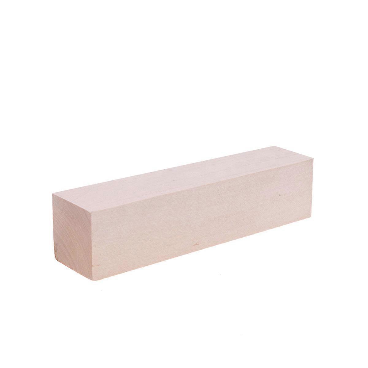 Natural Basswood Craft Blocks for DIY Projects – Smooth Surface for Painting, Art, and Creative Woodworking