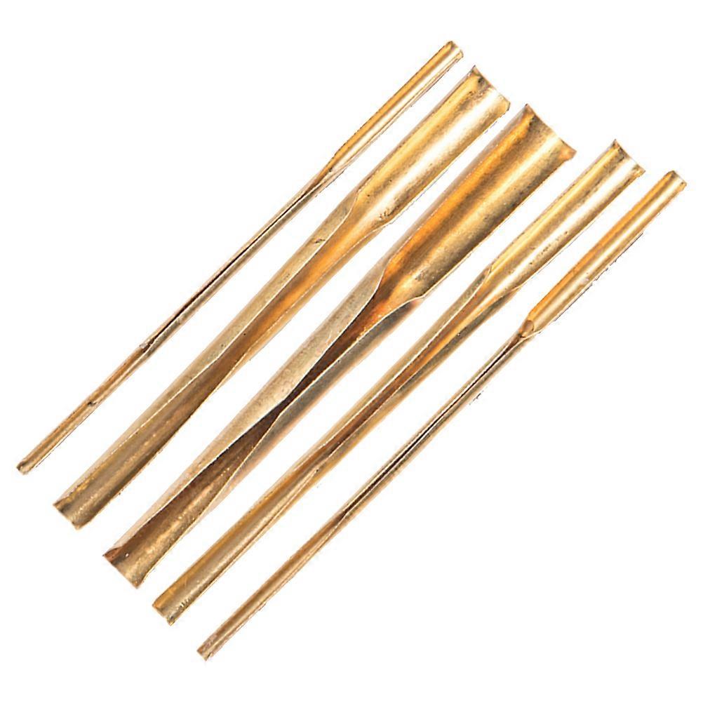 Clay Pottery Tools Circular Cutters For Beginners Drilling And Punching 5Pcs