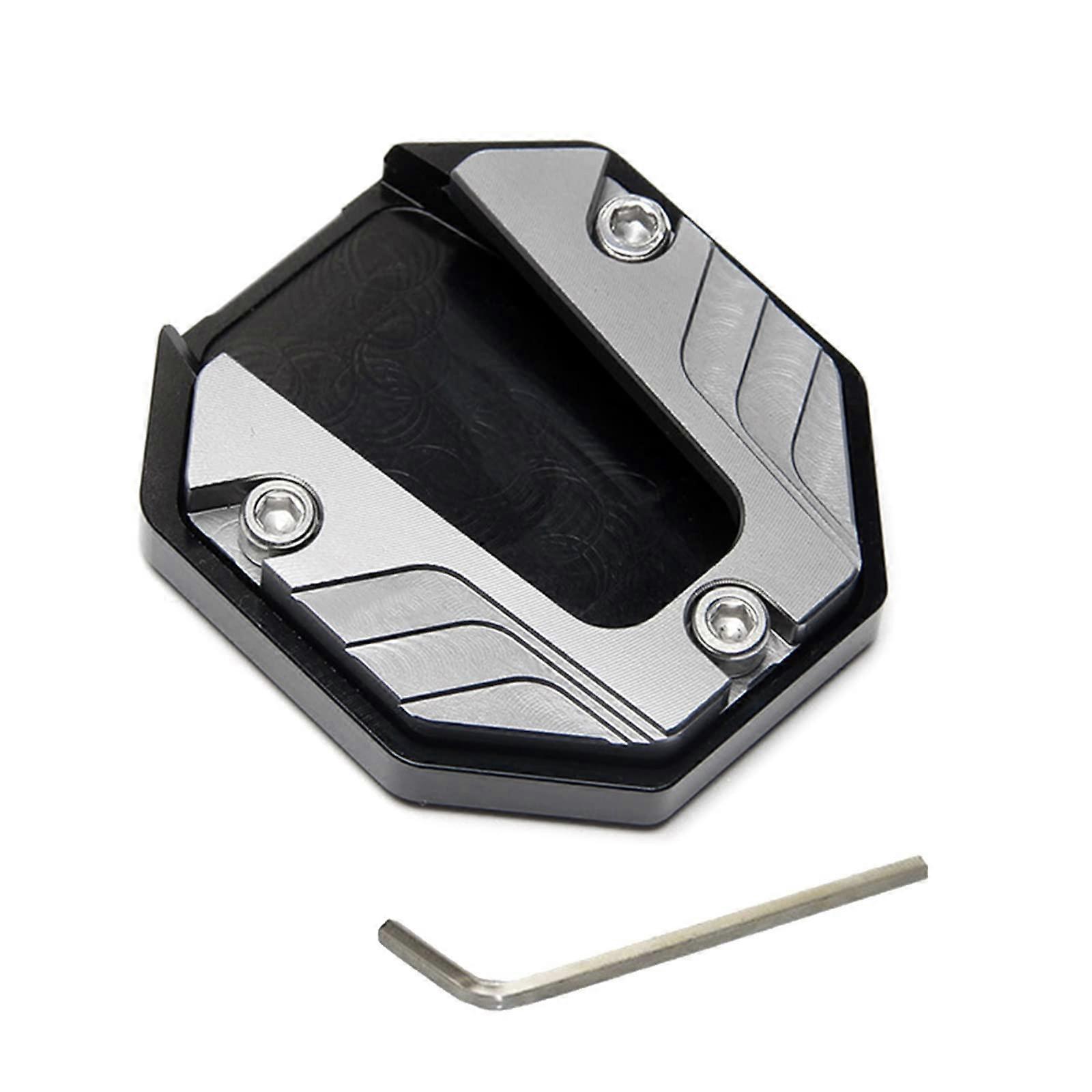 RollerMotorcycleAluminum Alloy, Parking Stand, Side Stand Pad, Side Stand, Foot Pad, Rear Plate for Scooter, Motorcycle, Bicycles