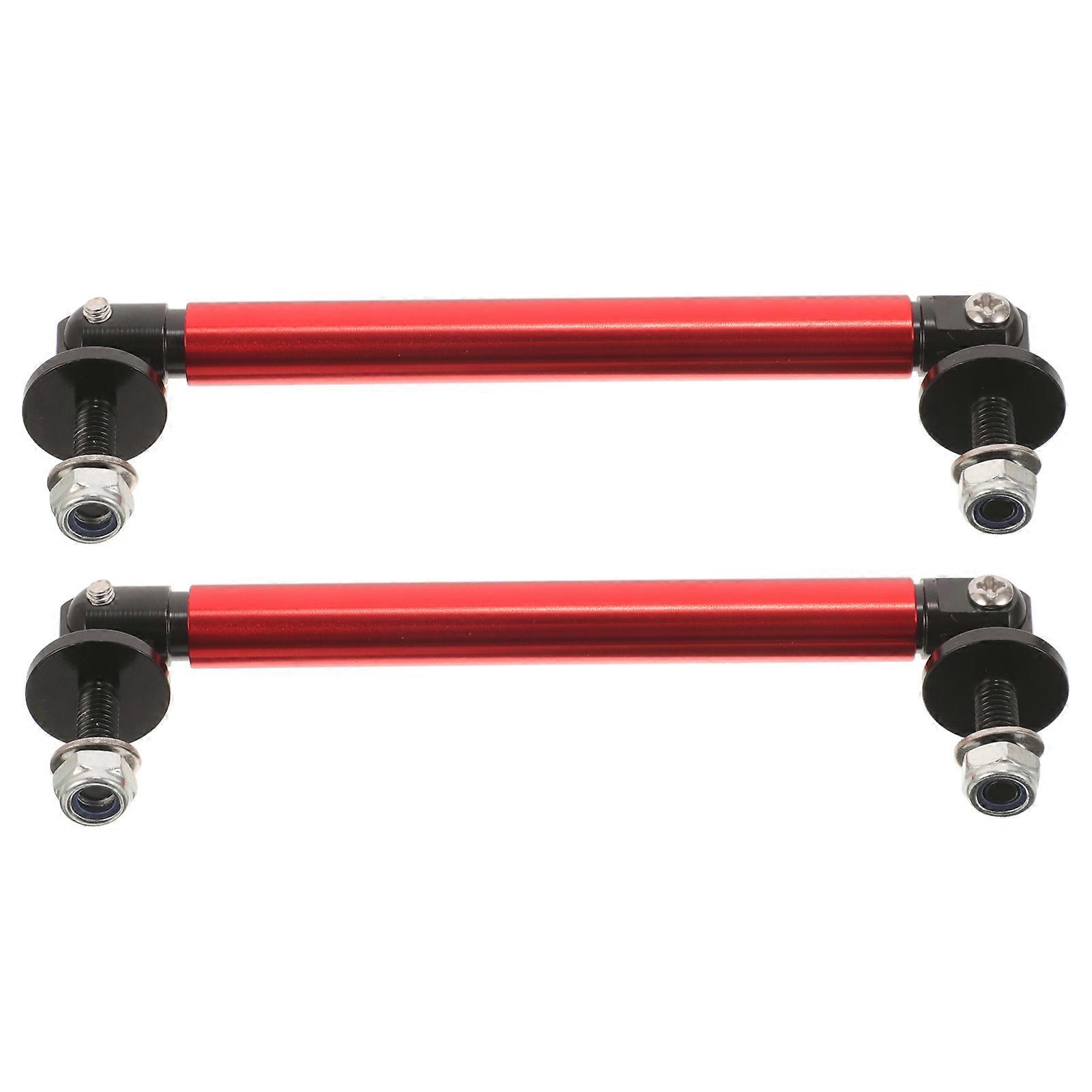 Front Bumper Strut Rod Adjustable Design Stability Enhancement Car 1 Pair