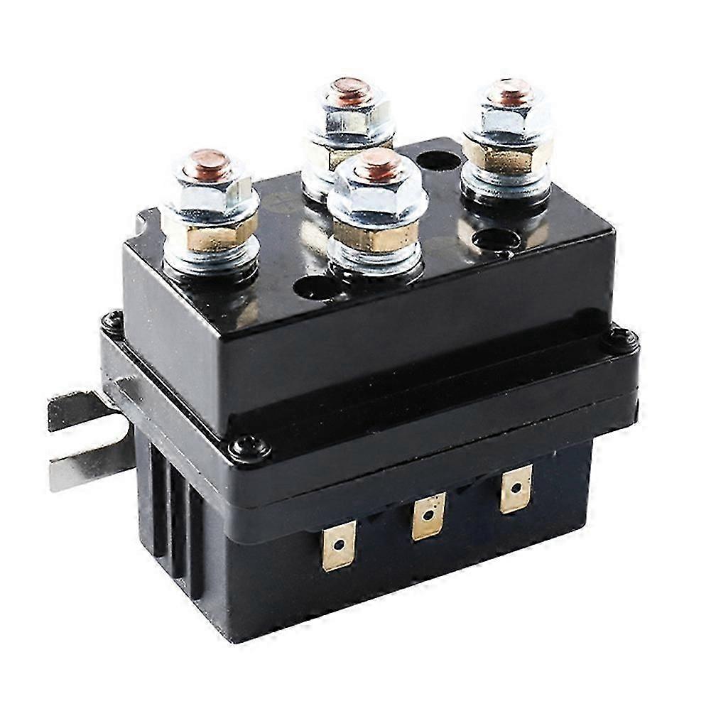 12V 500A Winch Remote Contactor 5000-7000 Lbs Winch Control Solenoid Relay LR4450 for Car ATVs, UTVs
