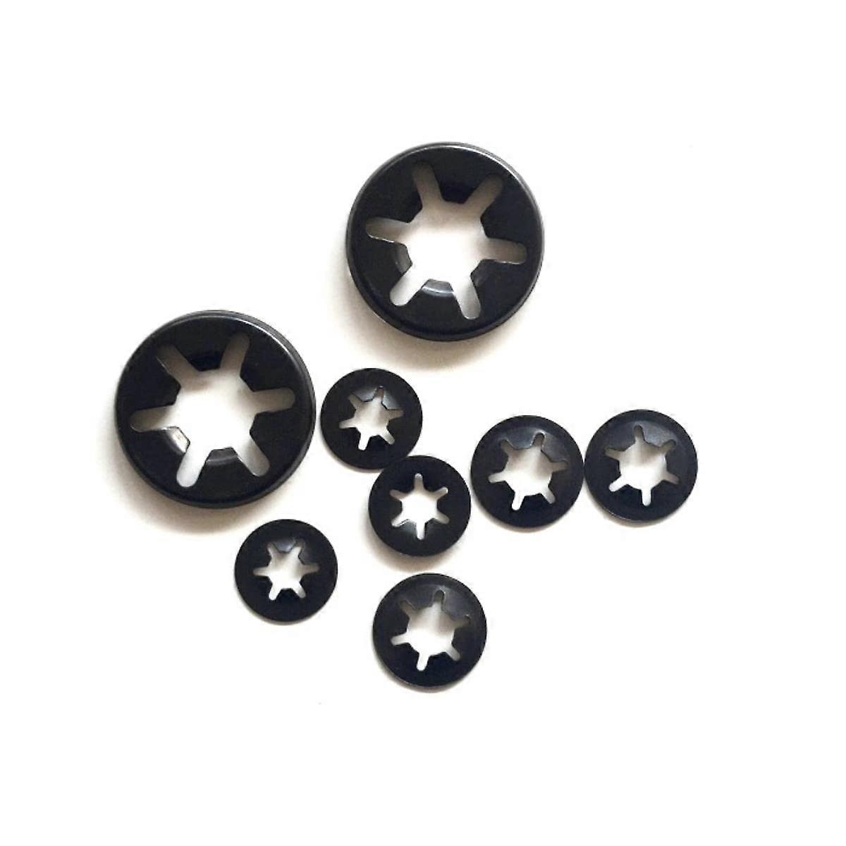 20/50 pieces M3M12 Tooth PushOn Retaining Washers Speed Clips Fasteners Quick Speed Locking Spring Washers M8x18 (50PCS)