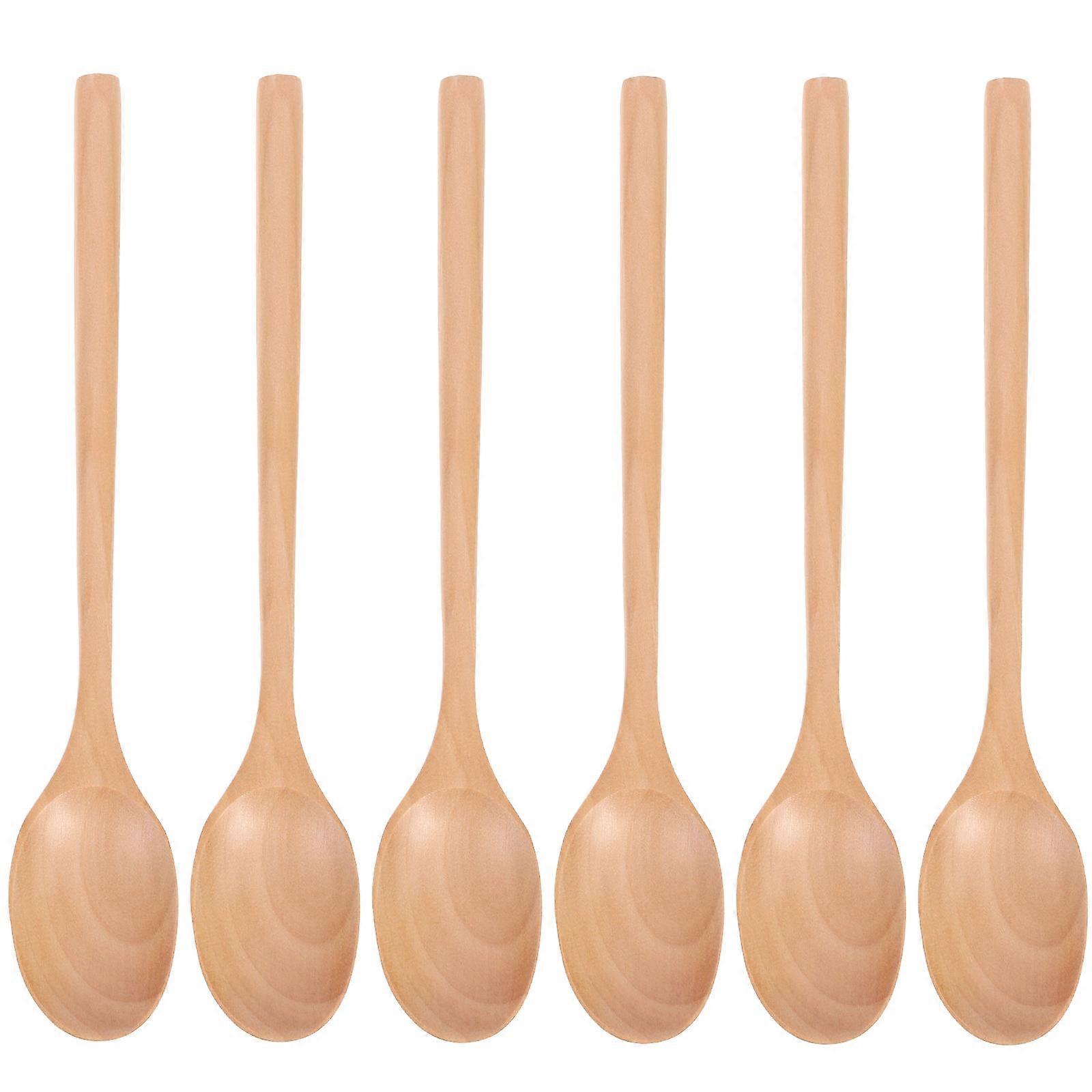 Wooden Spoon Set with Ergonomic Design for Home Use Comfortable to Hold and Easy Pieces