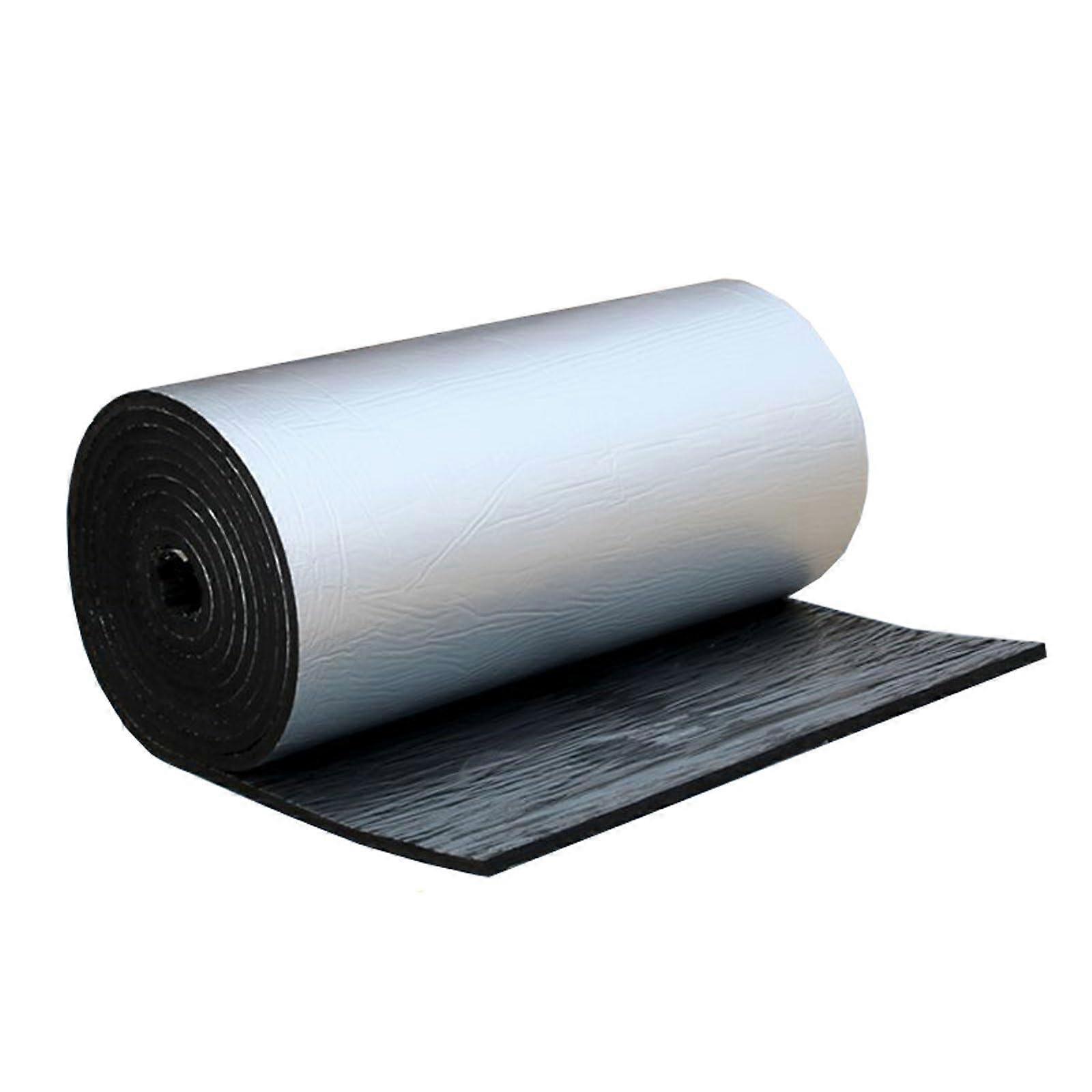 Double reflective insulation roll, thermal insulation for walls, selfadhesive, 5mm aluminum foil with foam core, 1m x 5m