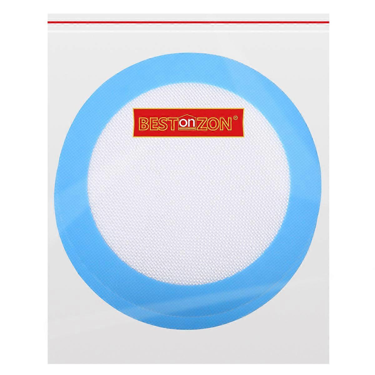 Silicone Baking Mat Blue Heat Resistant Nonstick Baking Sheet Liner for Baking Use 20CM