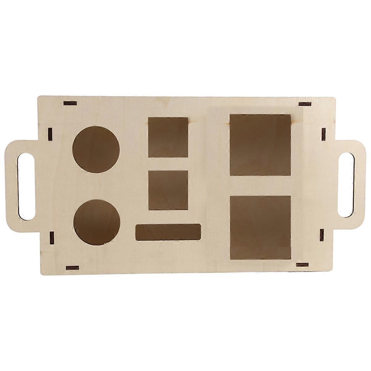 Couch Arm Table Clip-on Sofa Armrest Tray without 2 Bowls, A