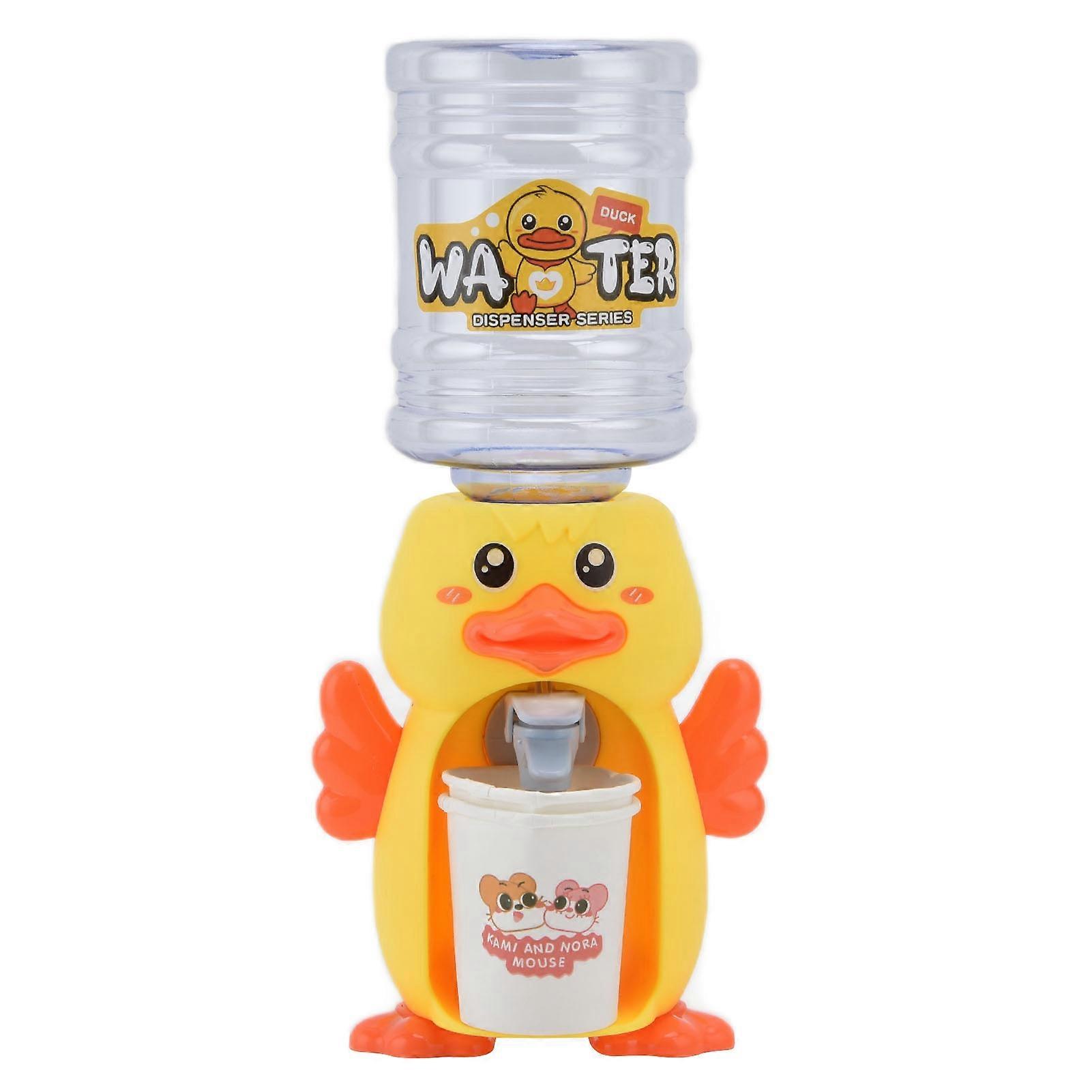 Water Dispenser Toy Mini Drinking Fountain Model Miniature Life Play Scene ModelDuck