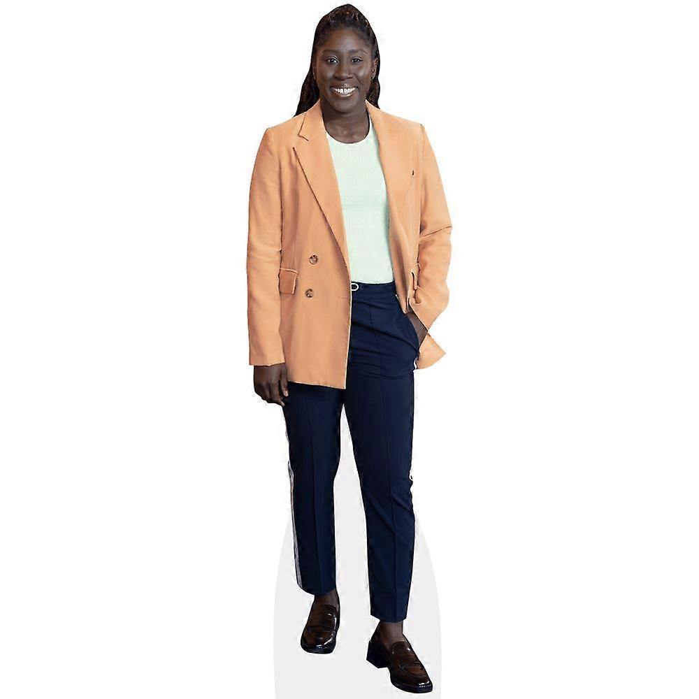 Anita Asante (Orange Blazer) Cardboard Cutout (lifesize OR mini size). Standee. Stand Up.