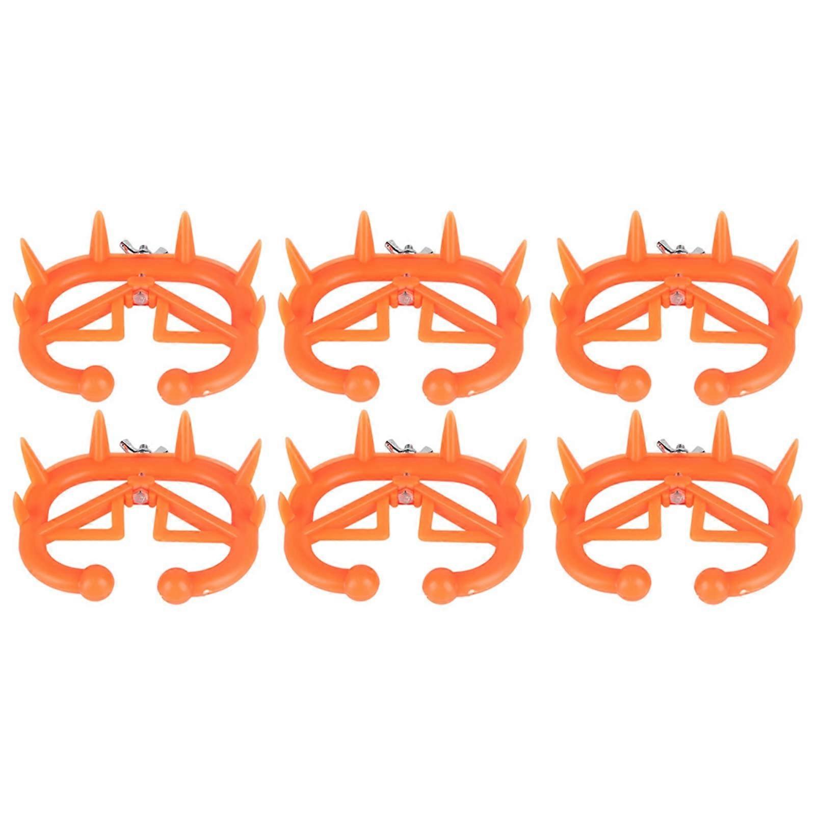 6-Piece Plastic Livestock Weaner Tool Set for Calves and Cows, Easy to Clean, User-Friendly Design