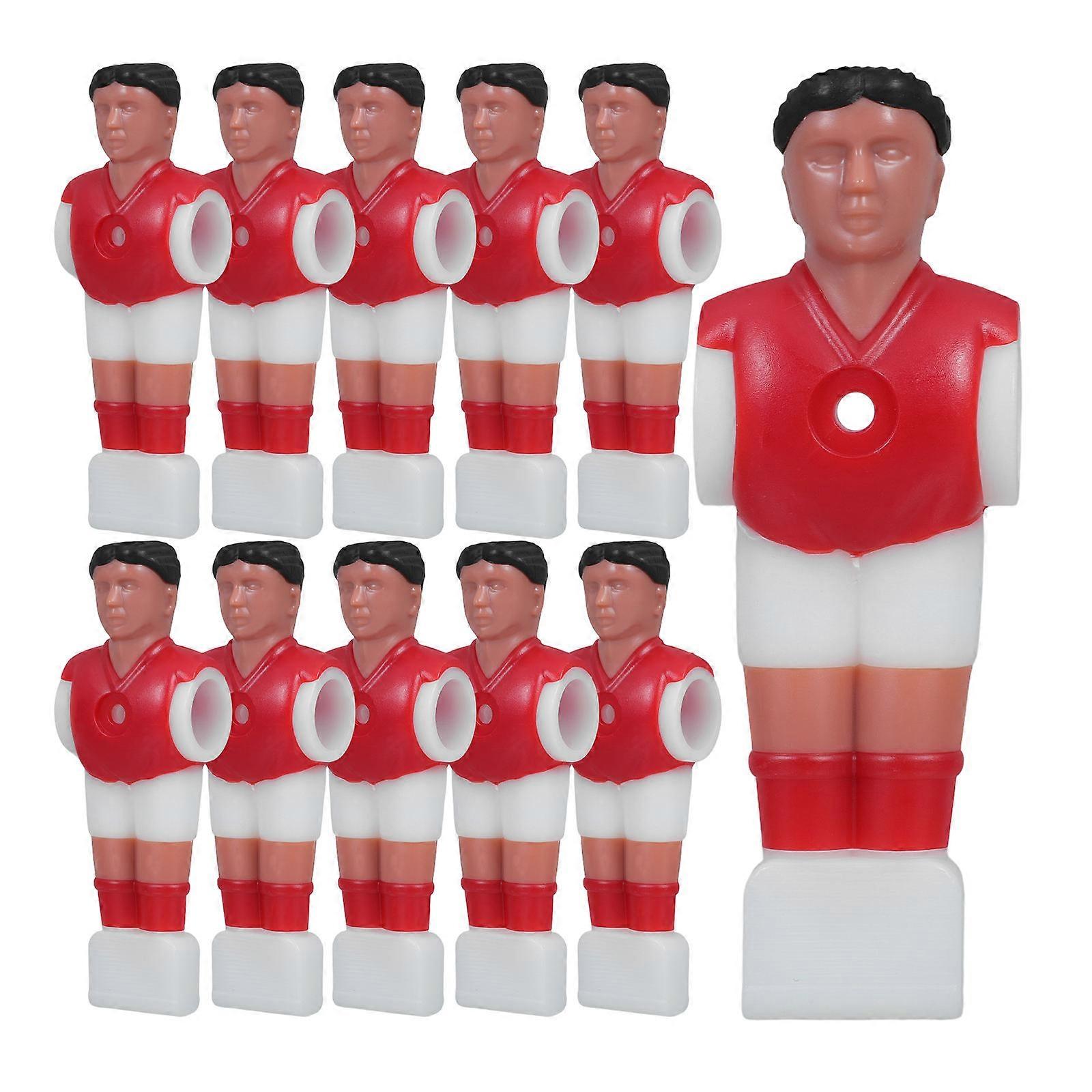 Foosball Action Figures for Machine Made of Durable Plastic Yellow Color Fit Standard Size Rods