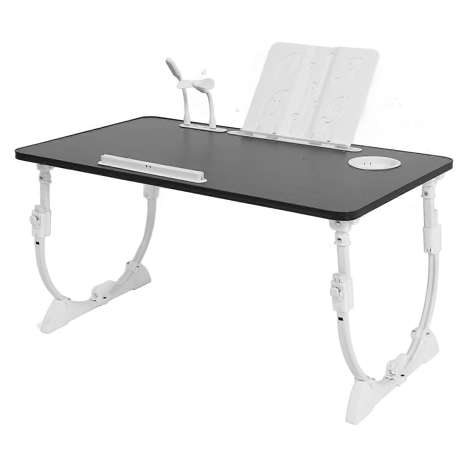 Versatile Folding Laptop Desk For Bed Use With USB Port And Adjustable Features 1 Set