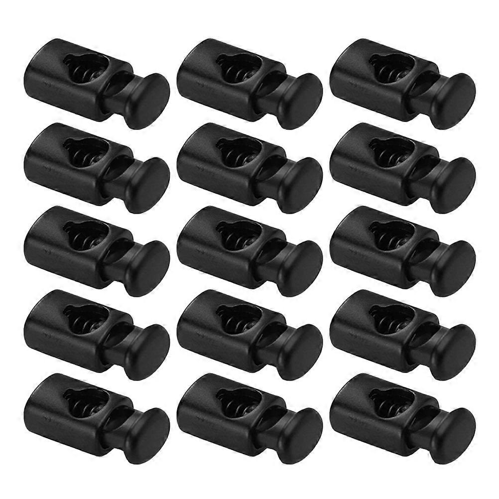 50Pcs Spring Toggle Cord Lock For Drawstrings Durable Plastic Suitable For General Users Offering Securing Solution In Everyday Use