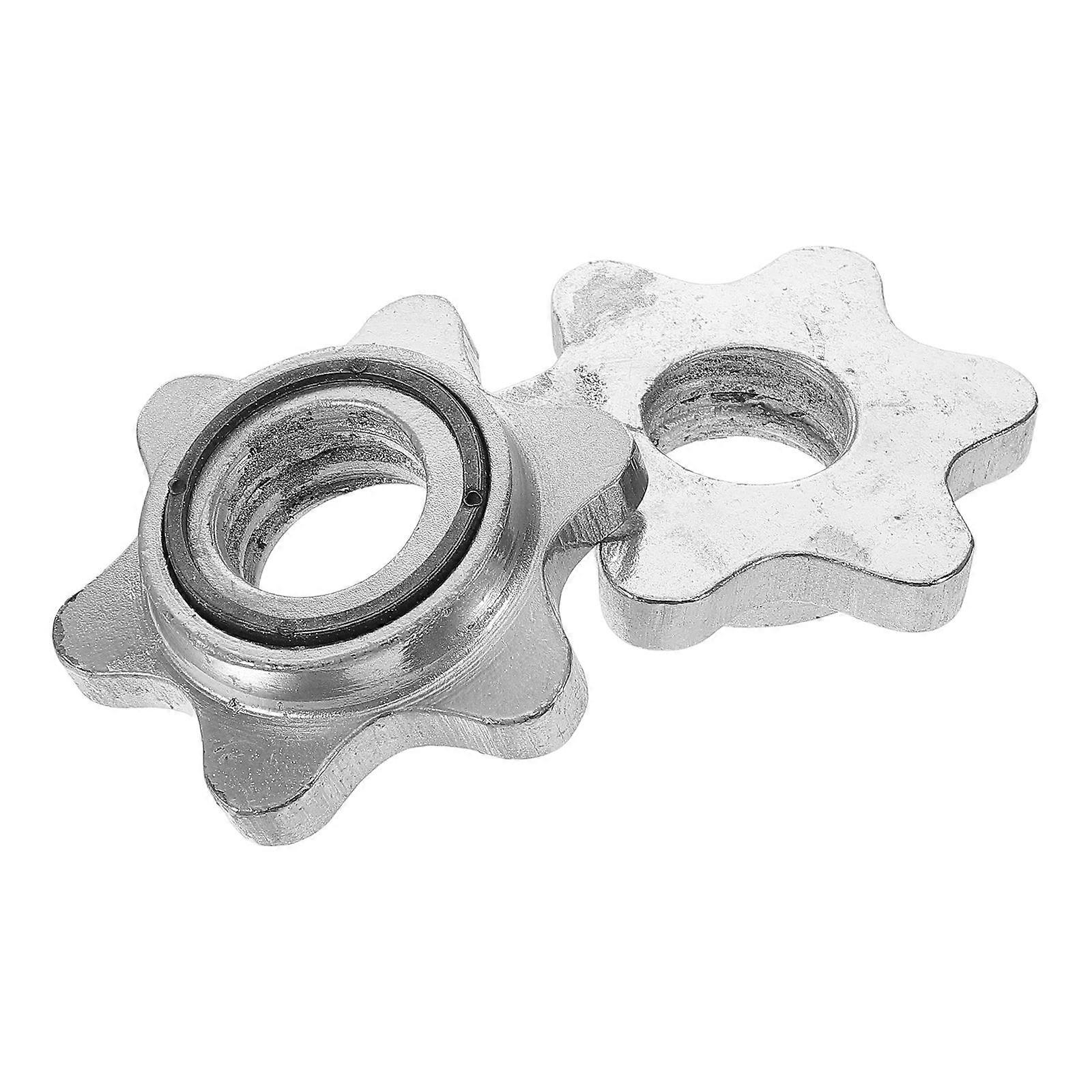 Dumbbell Connecting Rods with Locking Nut Spinlock Collars for Stable Home Gym Workouts