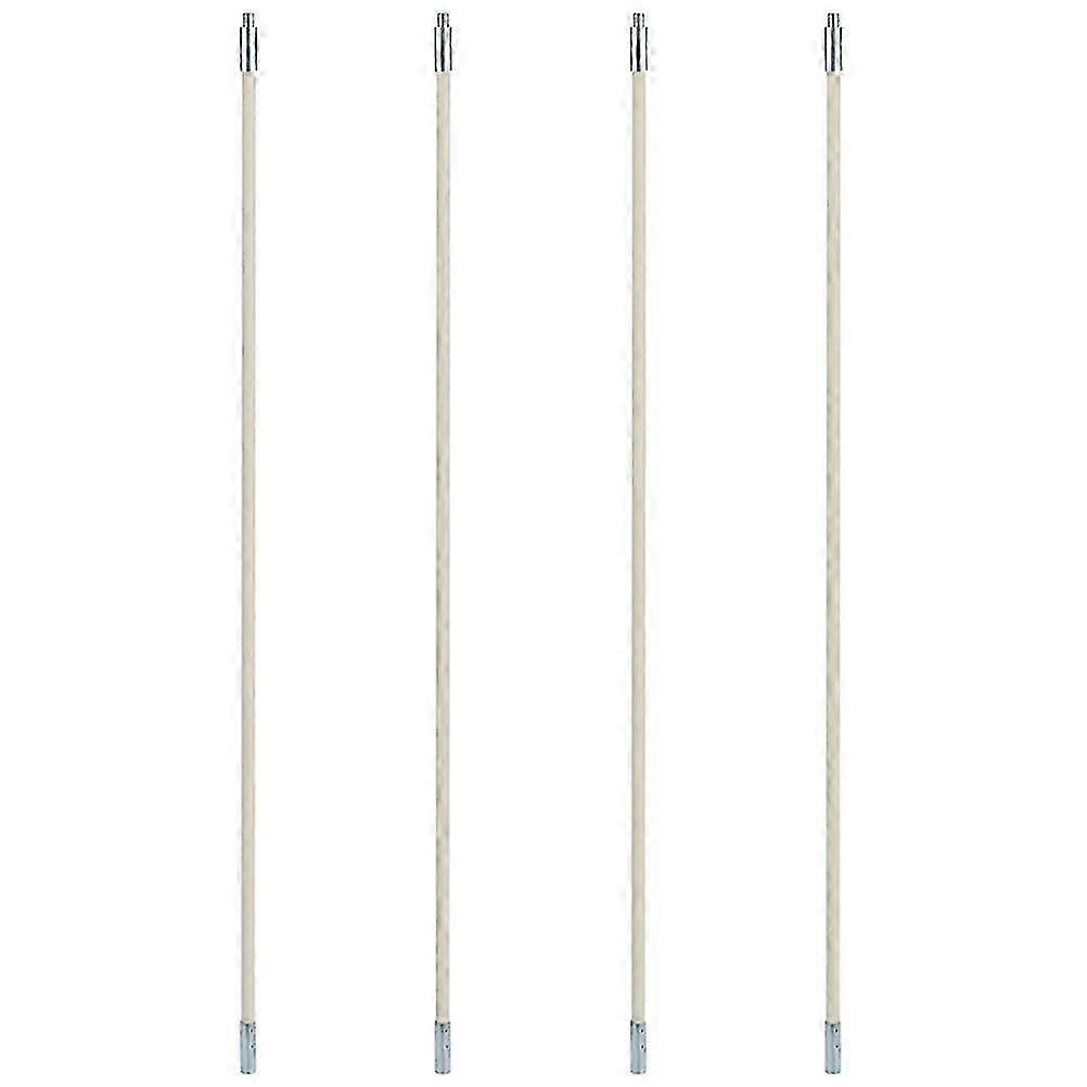 4pcs Professional Chimney Cleaning Brush Rods Practical Dryer Vent Brush Rods