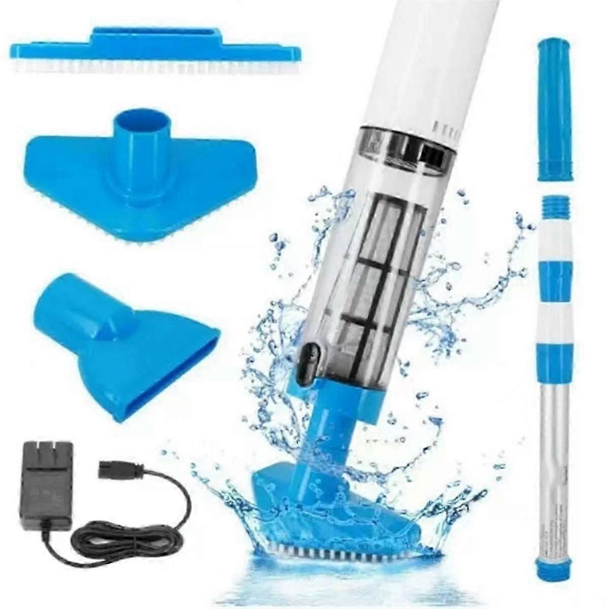 New EU Plug Cordless Pool Vacuum Cleaner - Handheld Pool Cleaner with Enhanced Performance