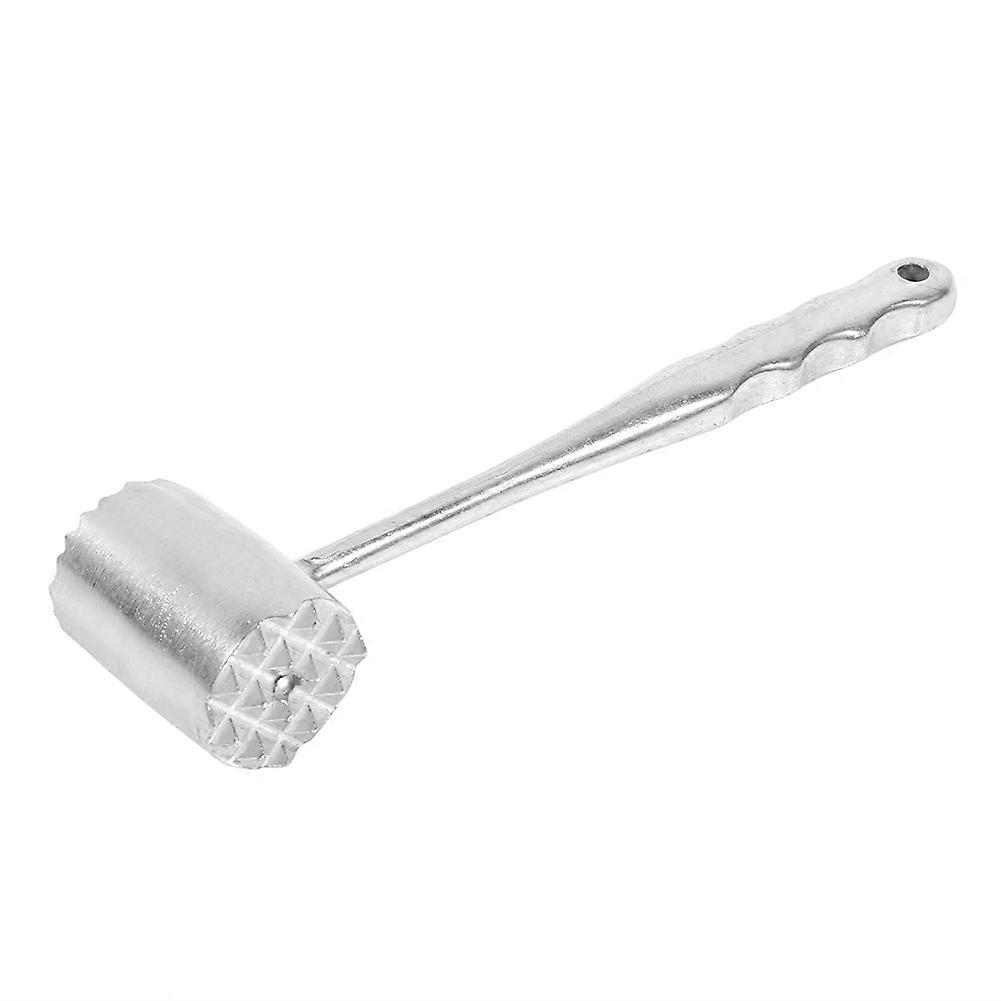 Double-sided aluminum meat tenderizer hammer for beef and chicken, mini kitchen tool