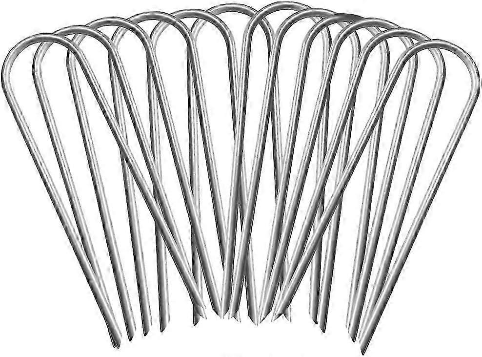 U-shaped nails, grass-protecting ground nails in fabric