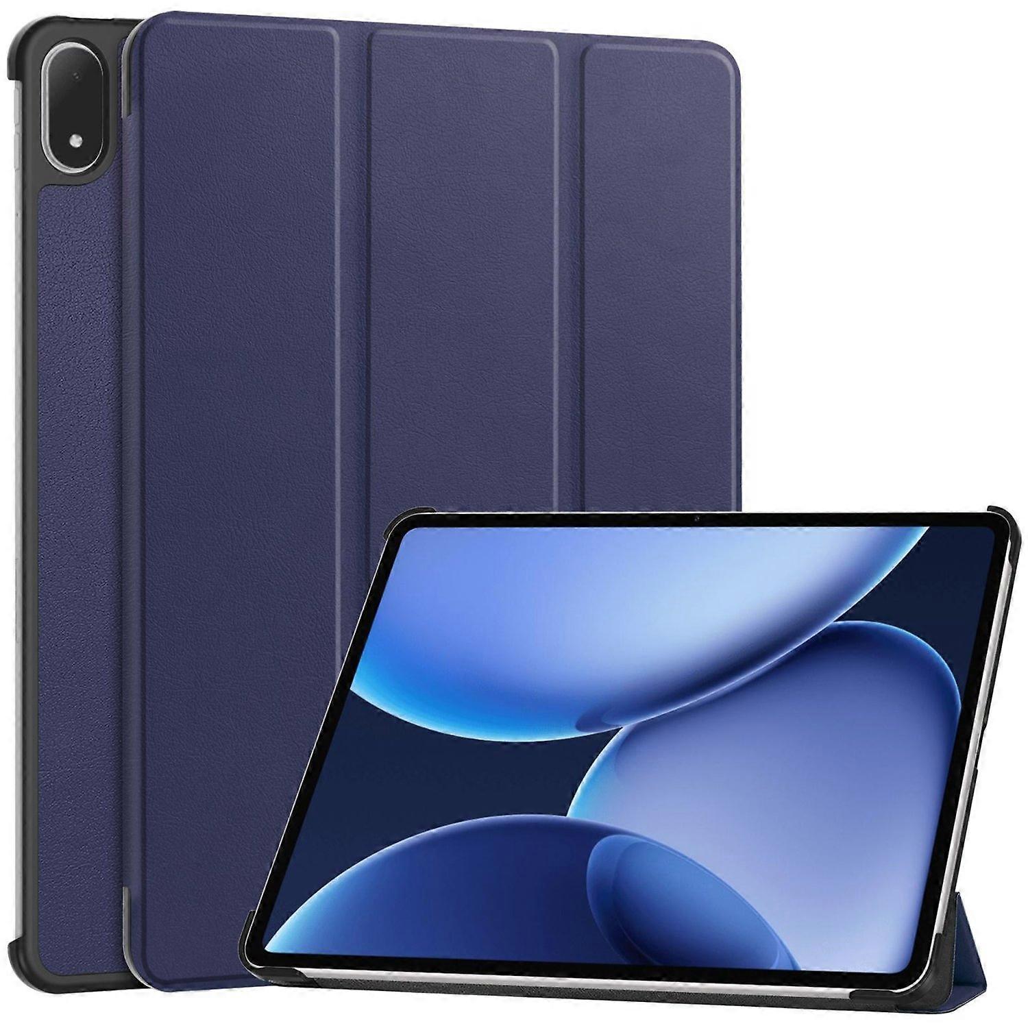 3-Fold Leather Case For OnePlus Pad 2 Pro / Pad 3 Global