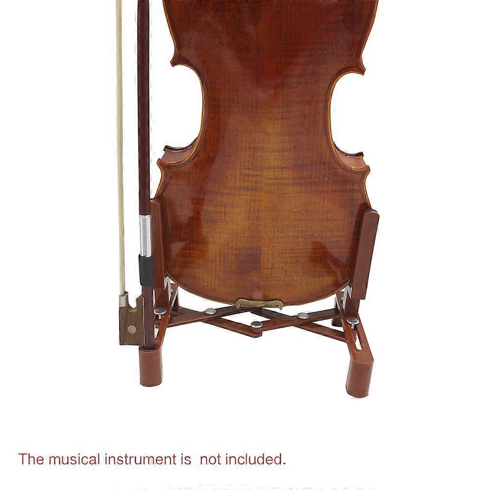 Universal Adjustable Stand Holder for Full Size 4/4 3/4 1/2 1/4 Violin Part Accessory Plastic Foldable Extended Portable Sponge Pad