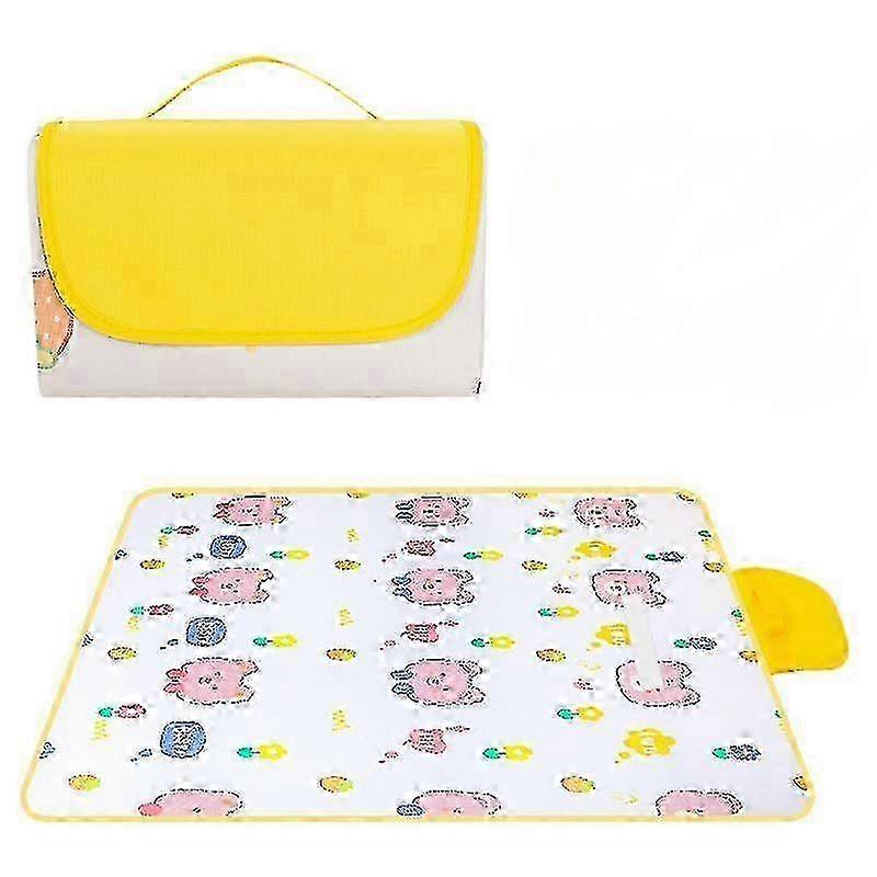 Vedenpitävä ja hiekanpitävä erittäin suuri ulkopiknikviltti ranta-, retkeily- ja vaellusseikkailuihin