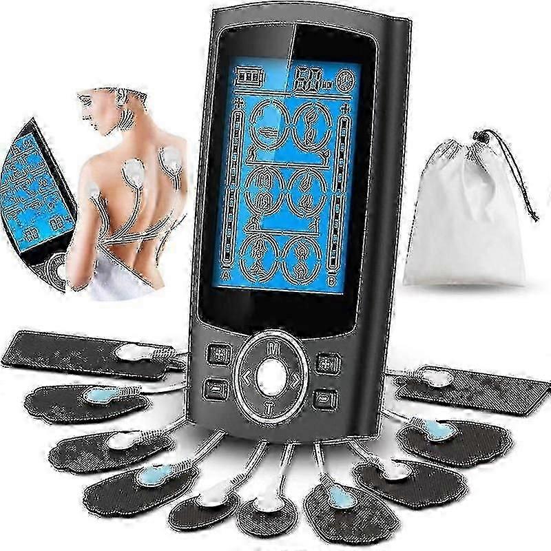 Tens Muscle Stimulator 36-mode Electric Ems Acupuncture Body Massage Digital Therapy Slimming Machin