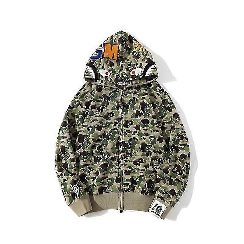 Full Zipper Felpa Con Cappuccio Da Uomo Felpe Cappotto Giacca Regalo