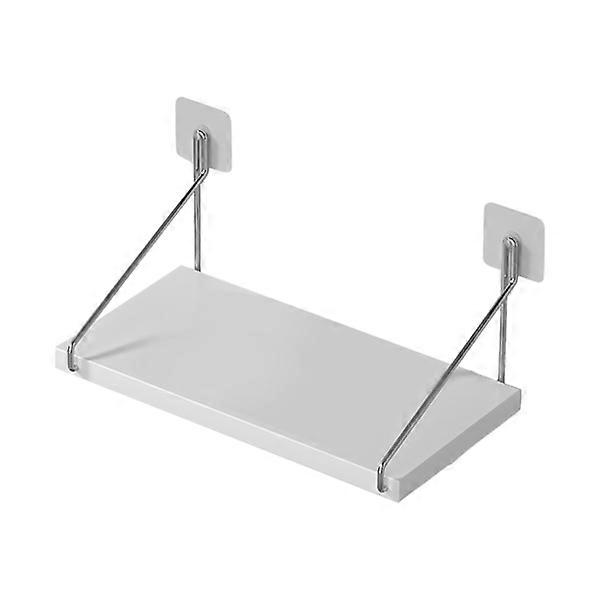 WIFI Router Wall Mounted Storage Box Easy Installation Large Capacity Storage Shelf for Home White