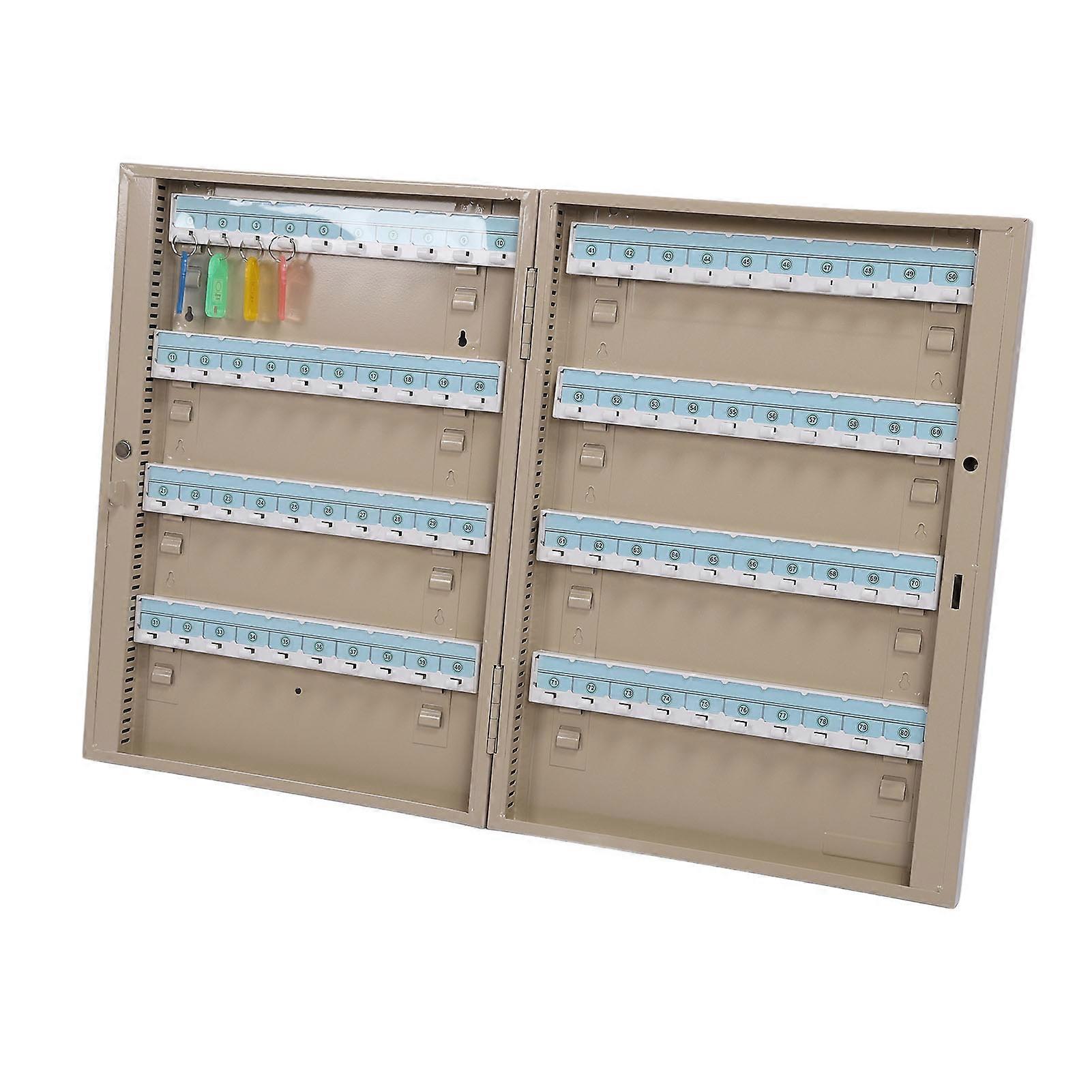 Wall Mounted Cabinet Key Lock Box, Cold Rolled Steel, Secure Organize