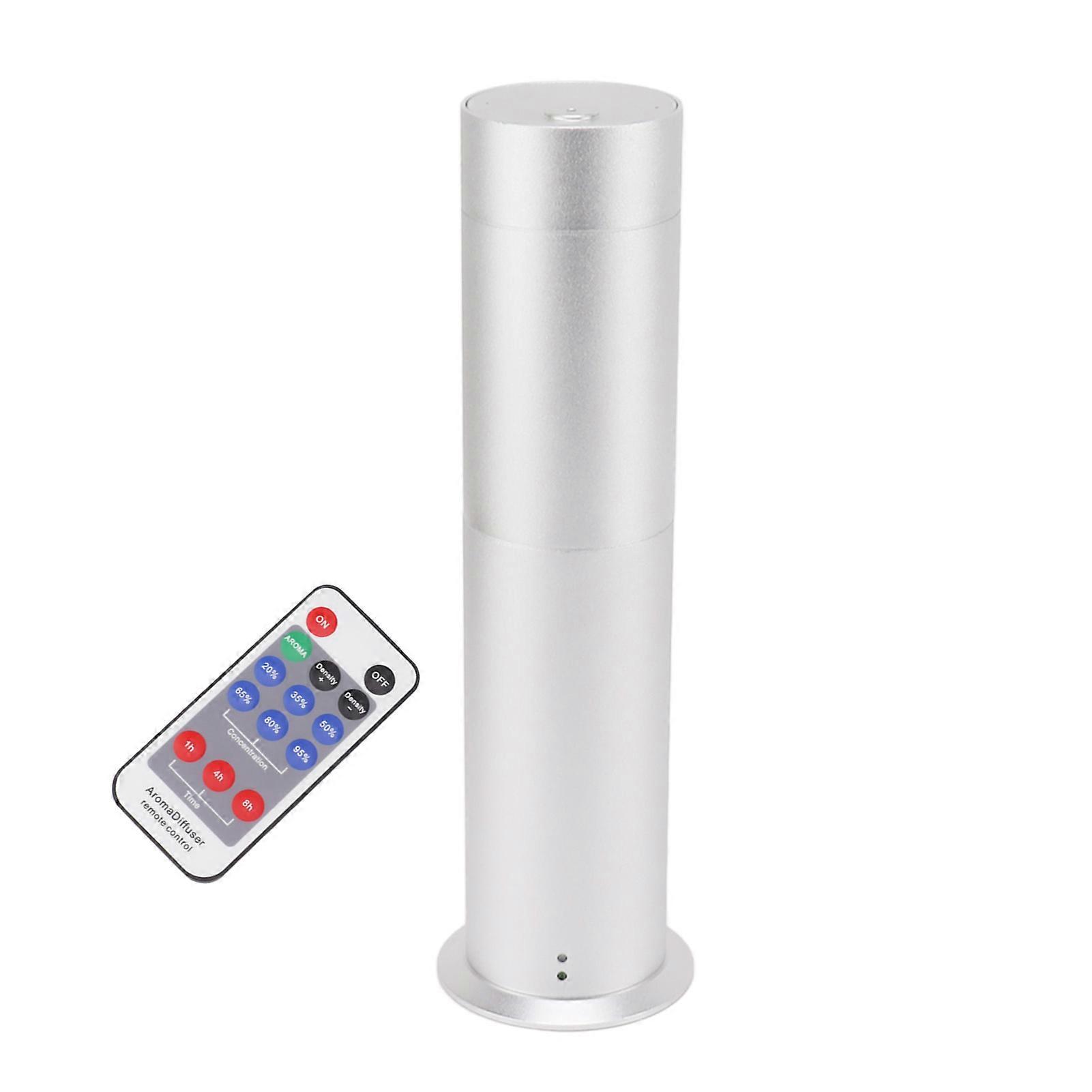 Scent Air Machine Aluminum Alloy Diffuser 28.6x8.5cm Silver