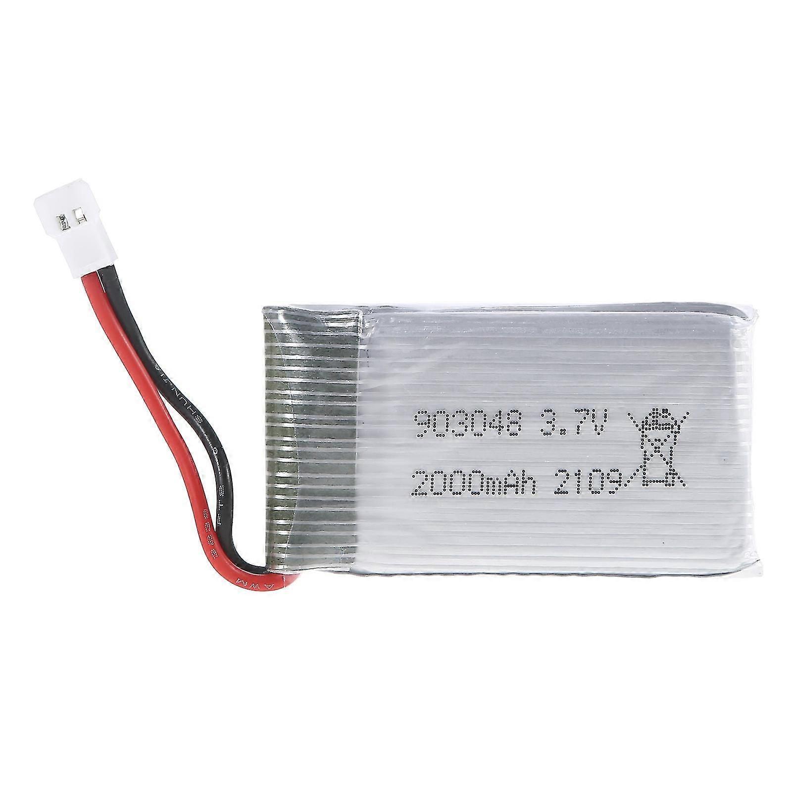 3.7V 2000mAh Lipo Battery for RC Quadcopter Repair, Compatible with KY601S, H11D, H11C RC Drones